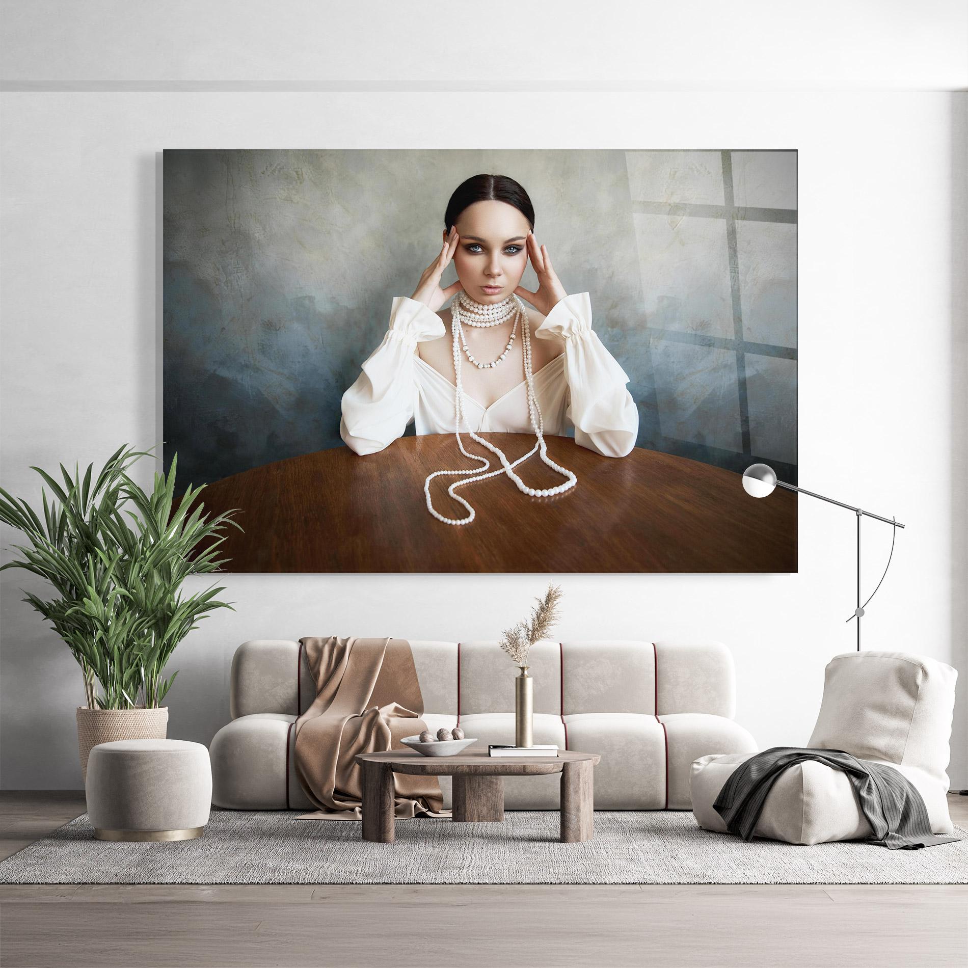 Üvegkép Boho Clothing Necklace mockup 9