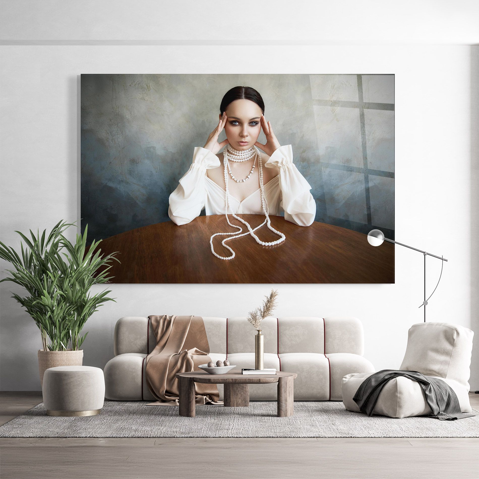 Boho Clothing Necklace mockup 9