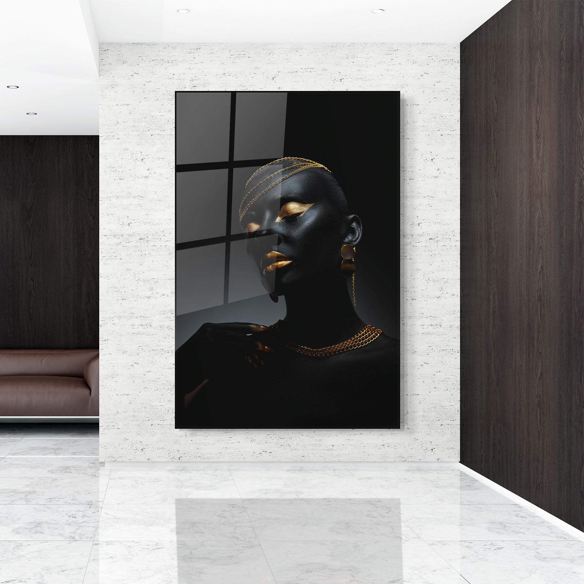 Üvegkép Beauty Gold mockup 9