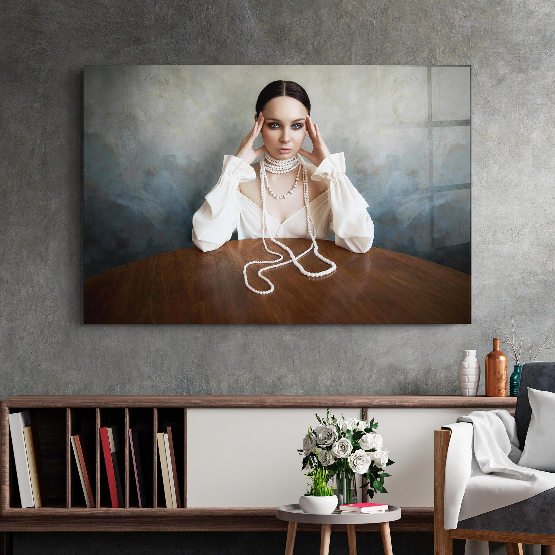 Üvegkép Boho Clothing Necklace mockup 2