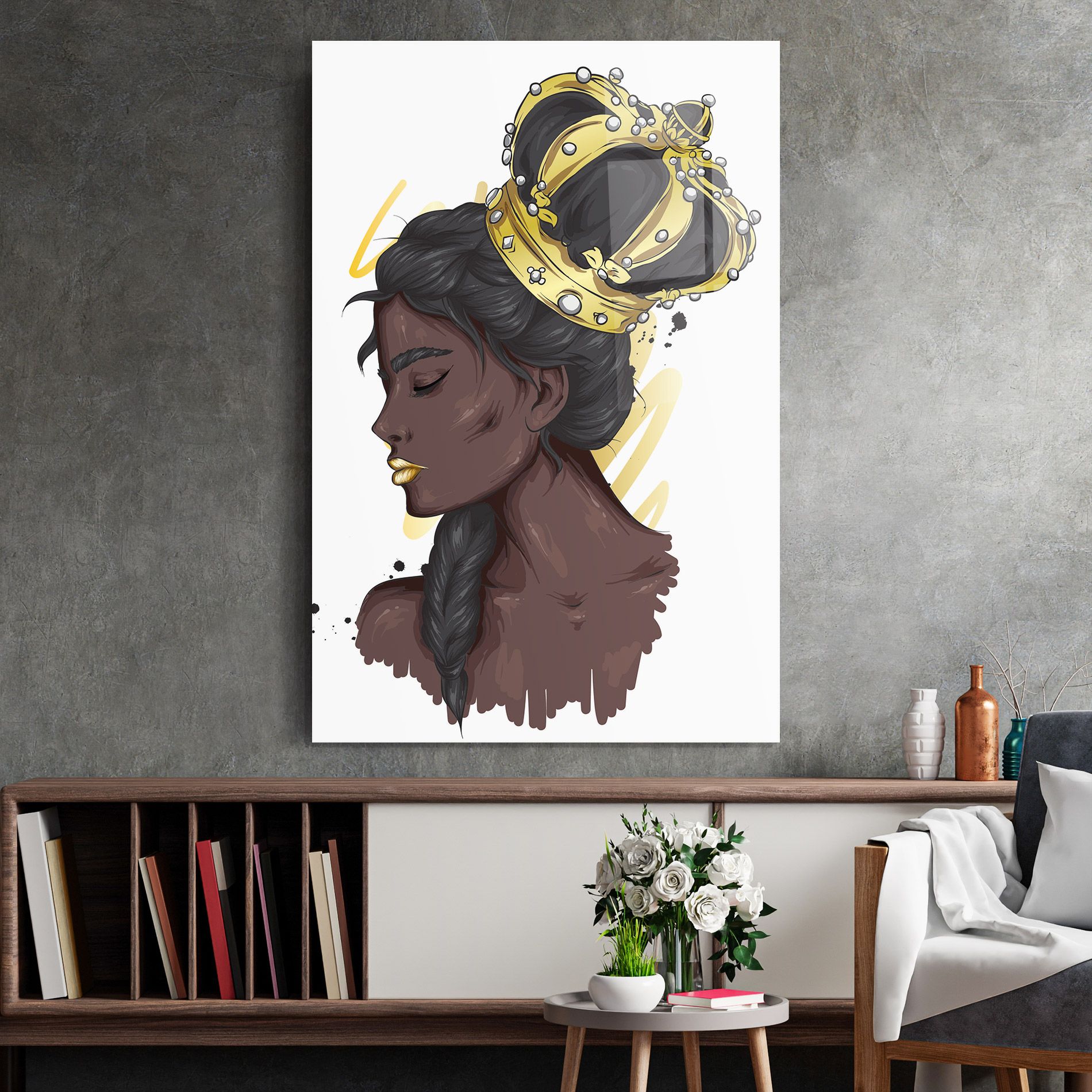 Big Gold Crown mockup 2