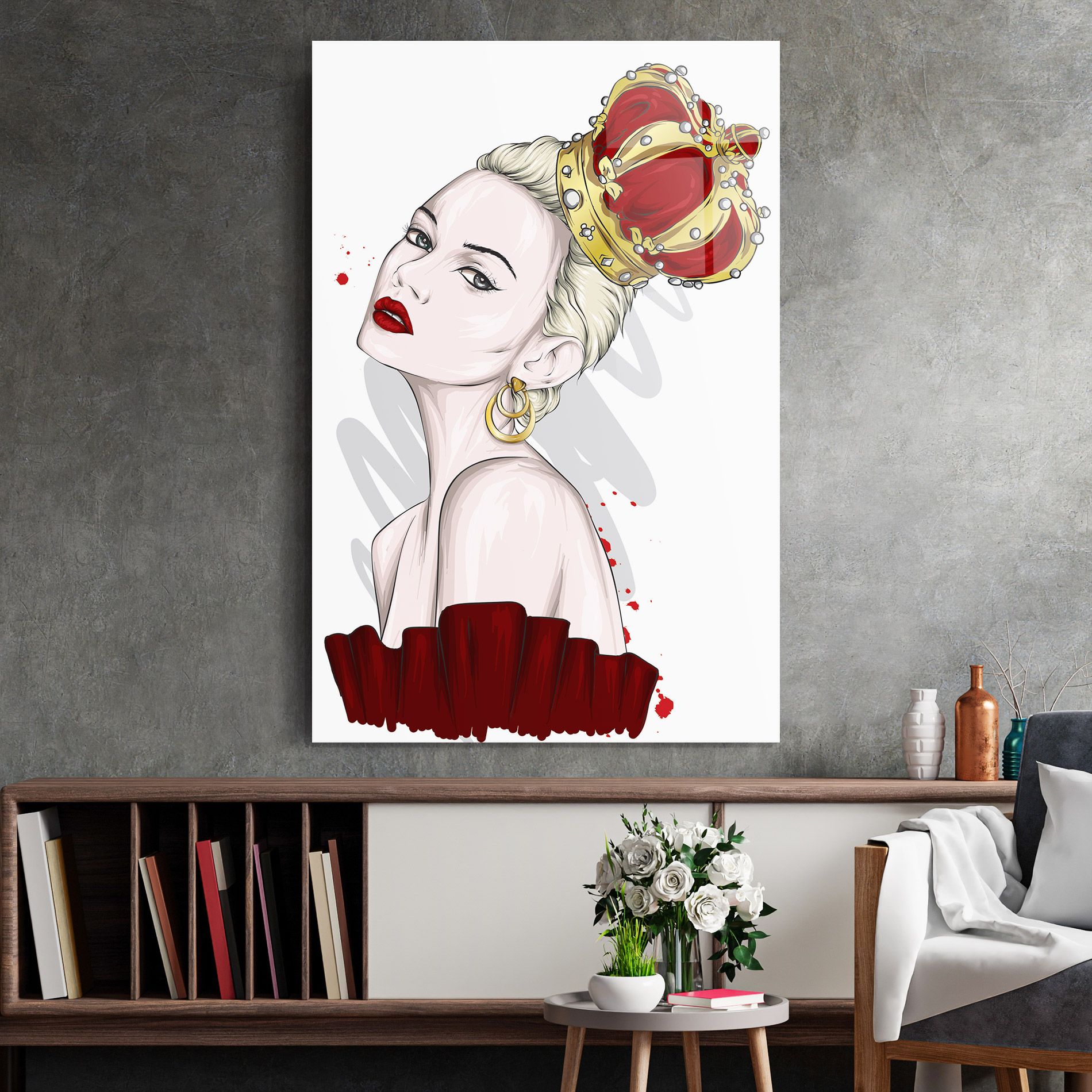 Big Red Crown mockup 2