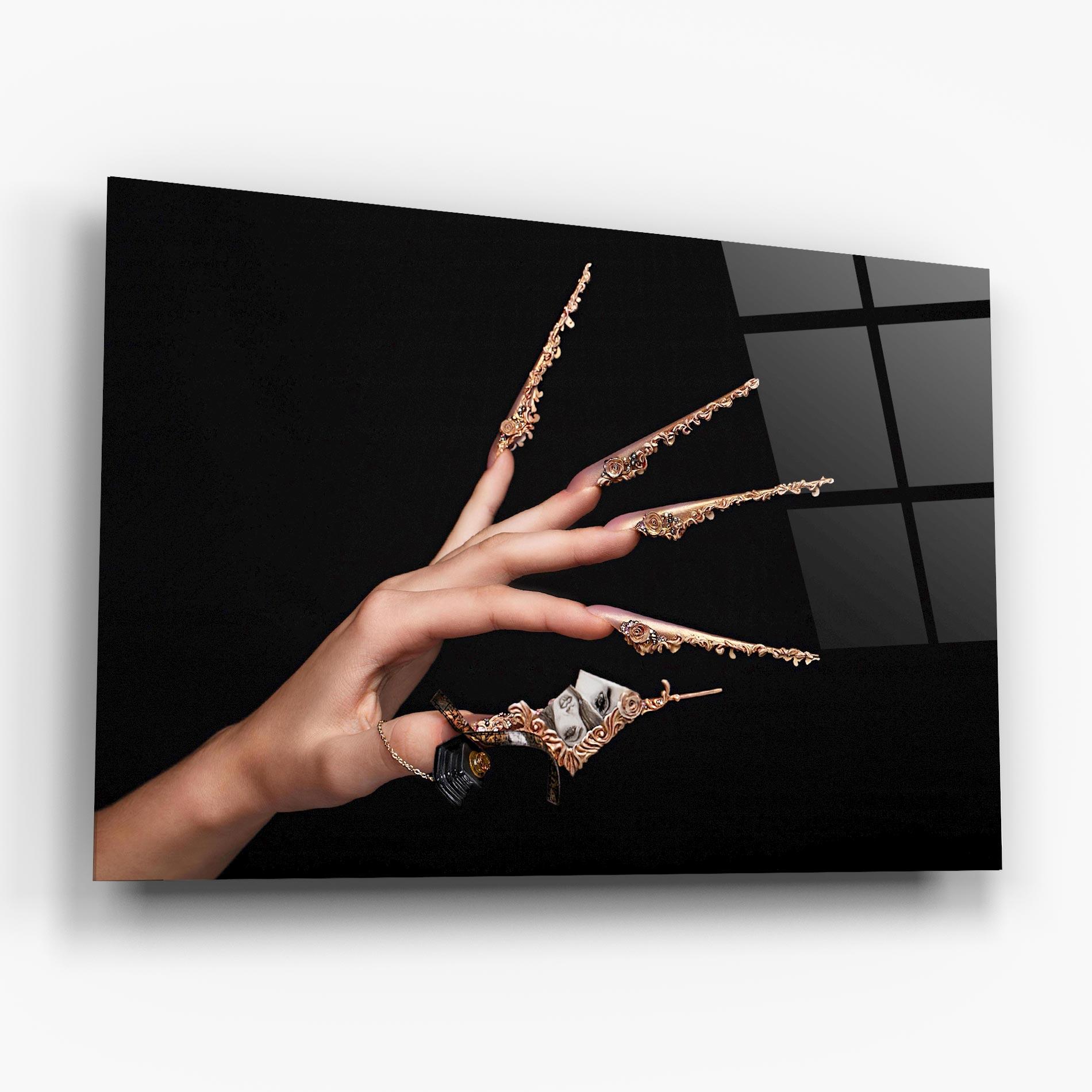 Üvegkép Creative Manicure mockup 6