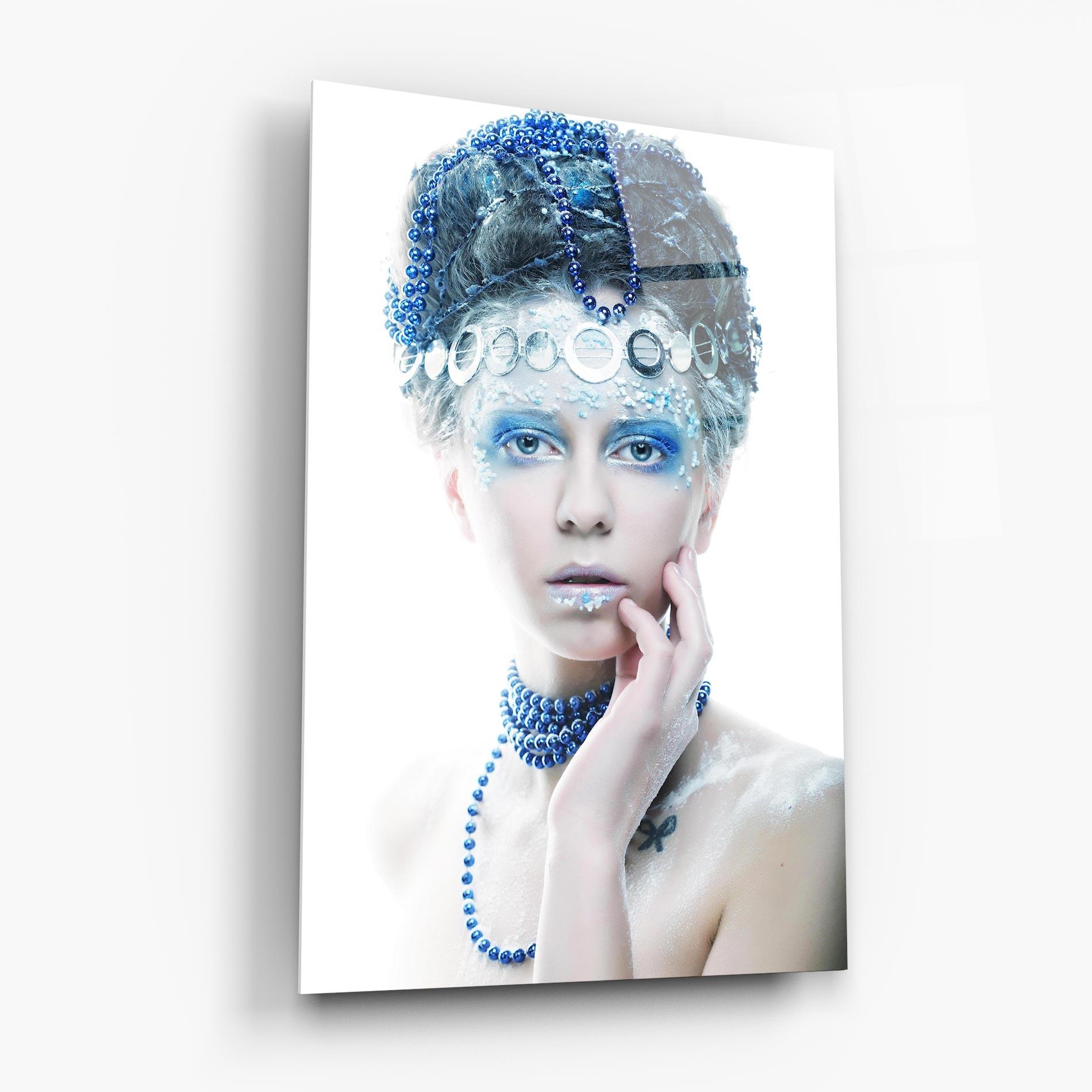 Üvegkép Blue Fairy Woman mockup 6