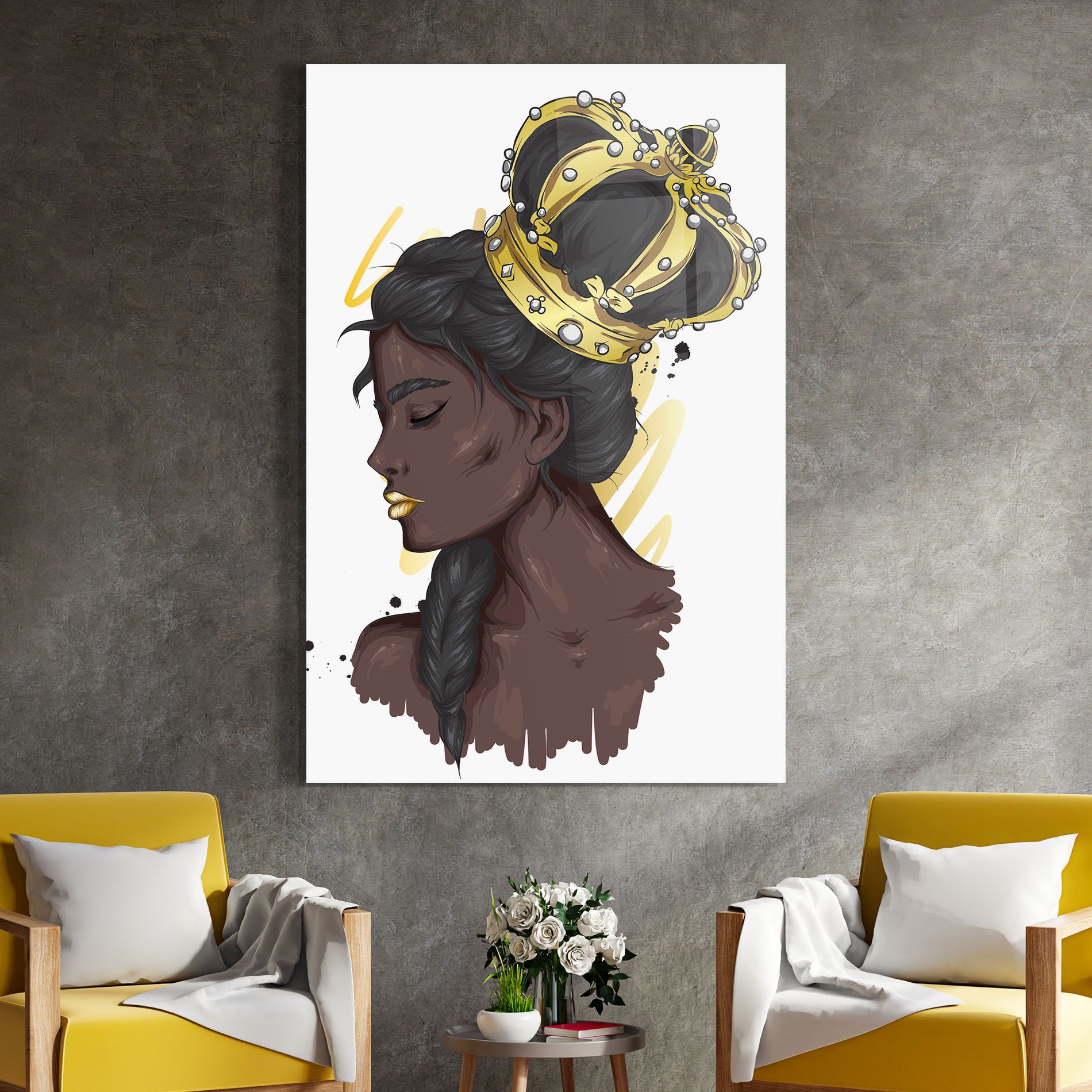 Big Gold Crown mockup 4