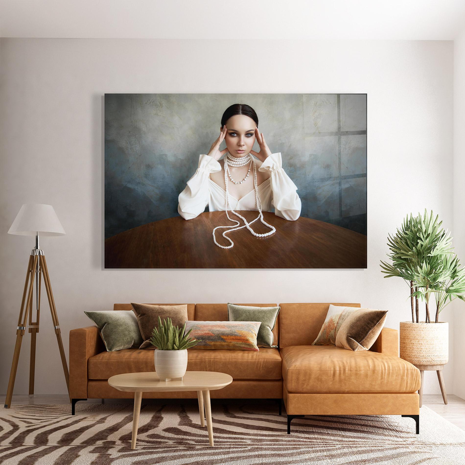 Üvegkép Boho Clothing Necklace mockup 7