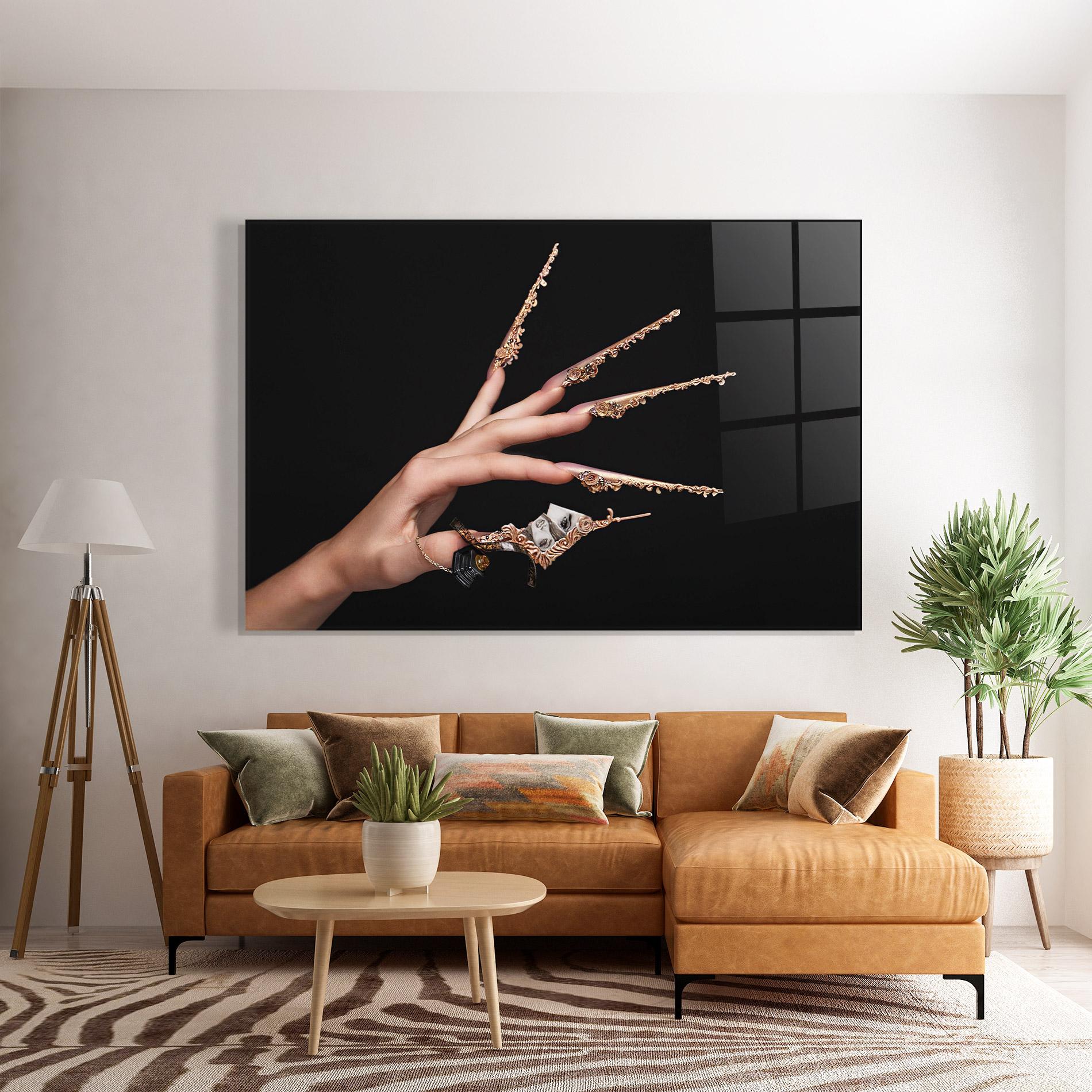 Üvegkép Creative Manicure mockup 7