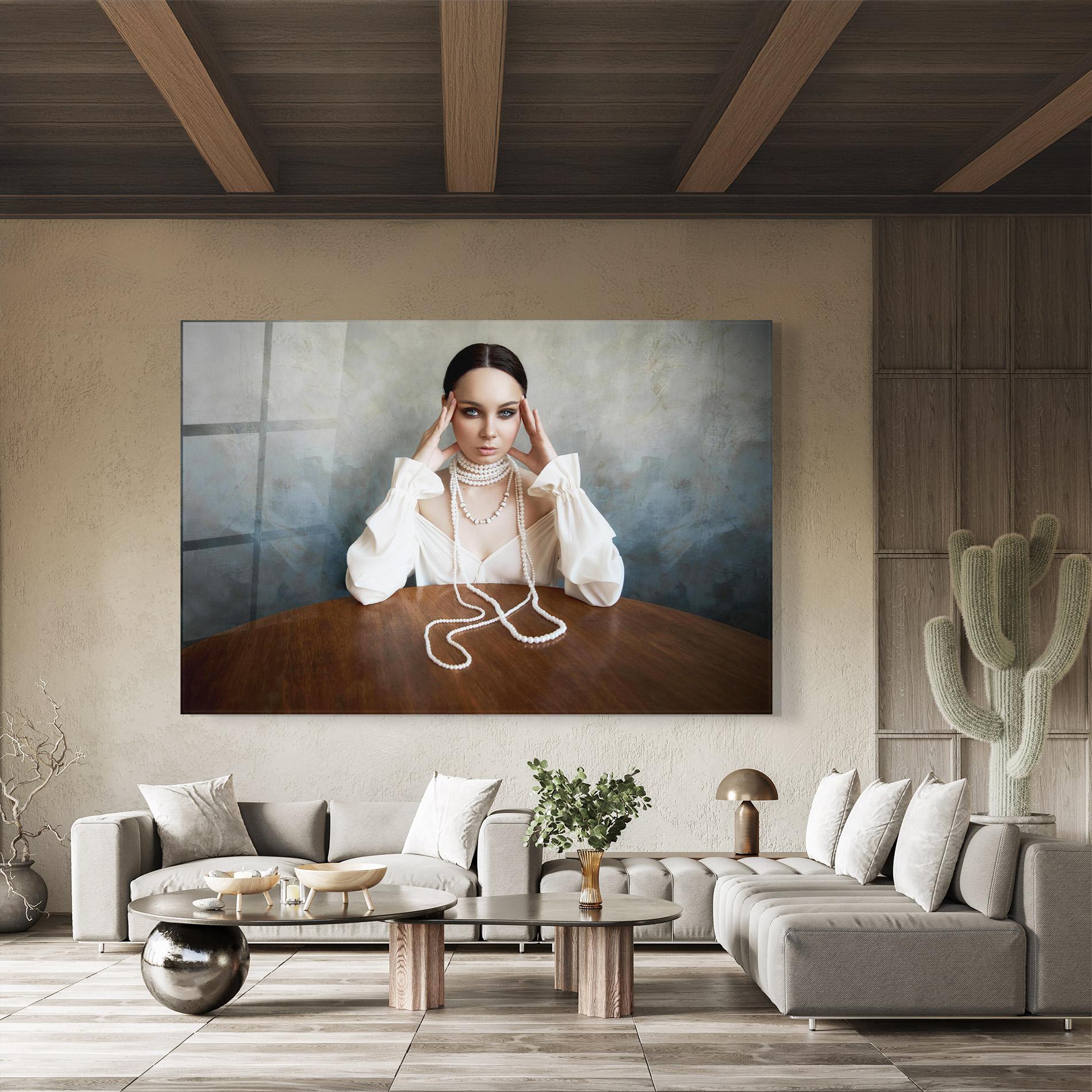 Üvegkép Boho Clothing Necklace mockup 8