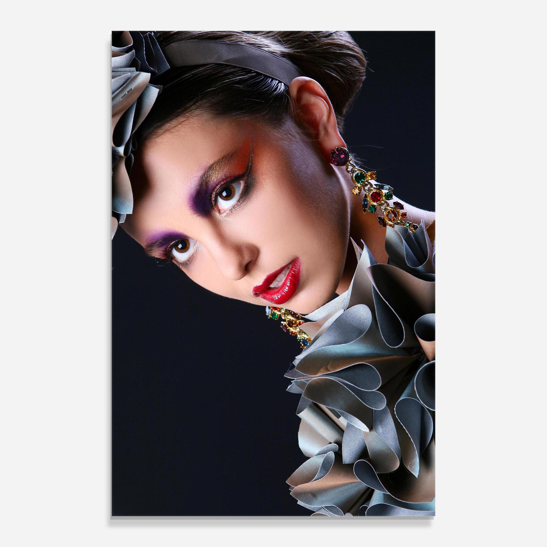 Üvegkép Big Eyes Makeup mockup 0