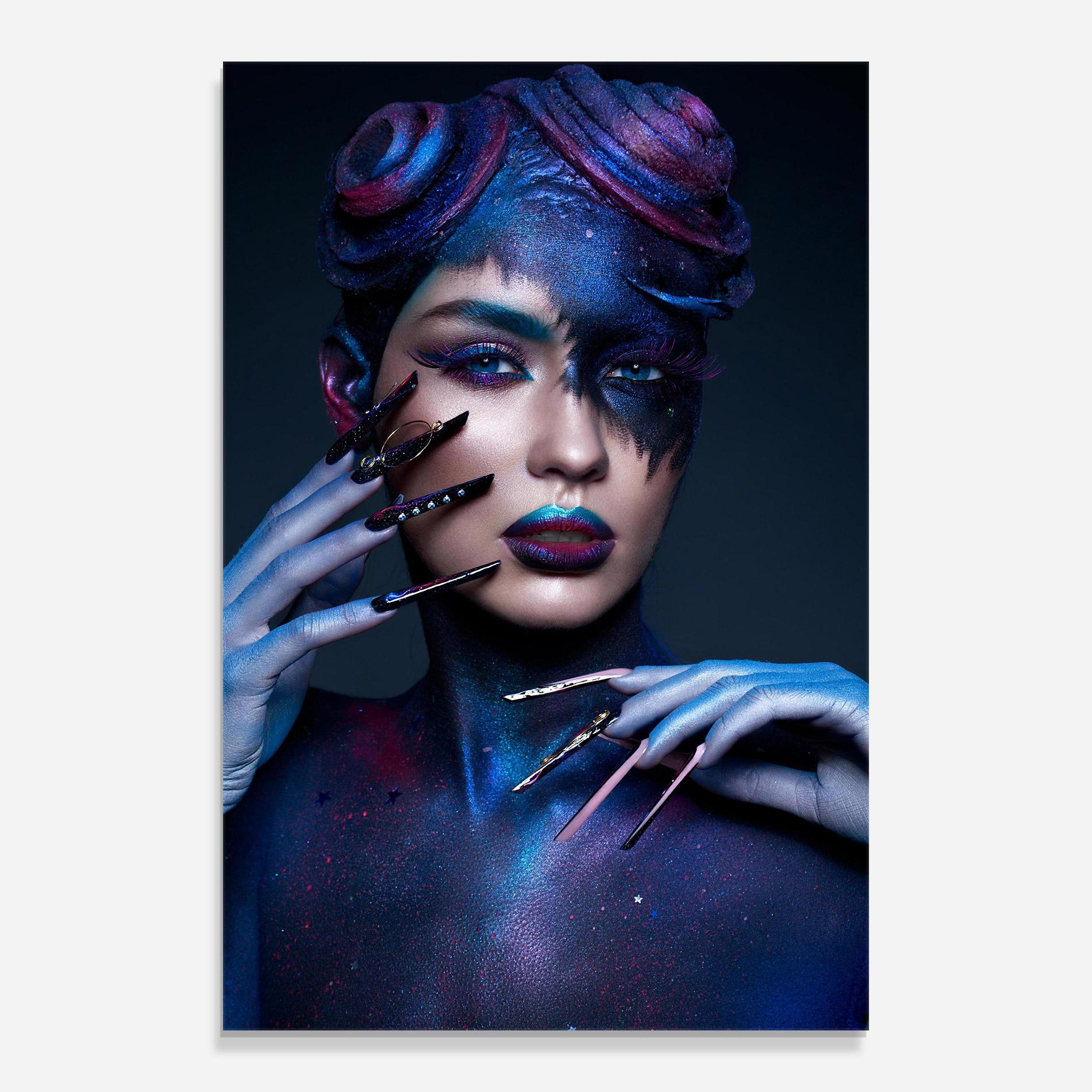 Üvegkép Galaxy Hair Girl mockup 0