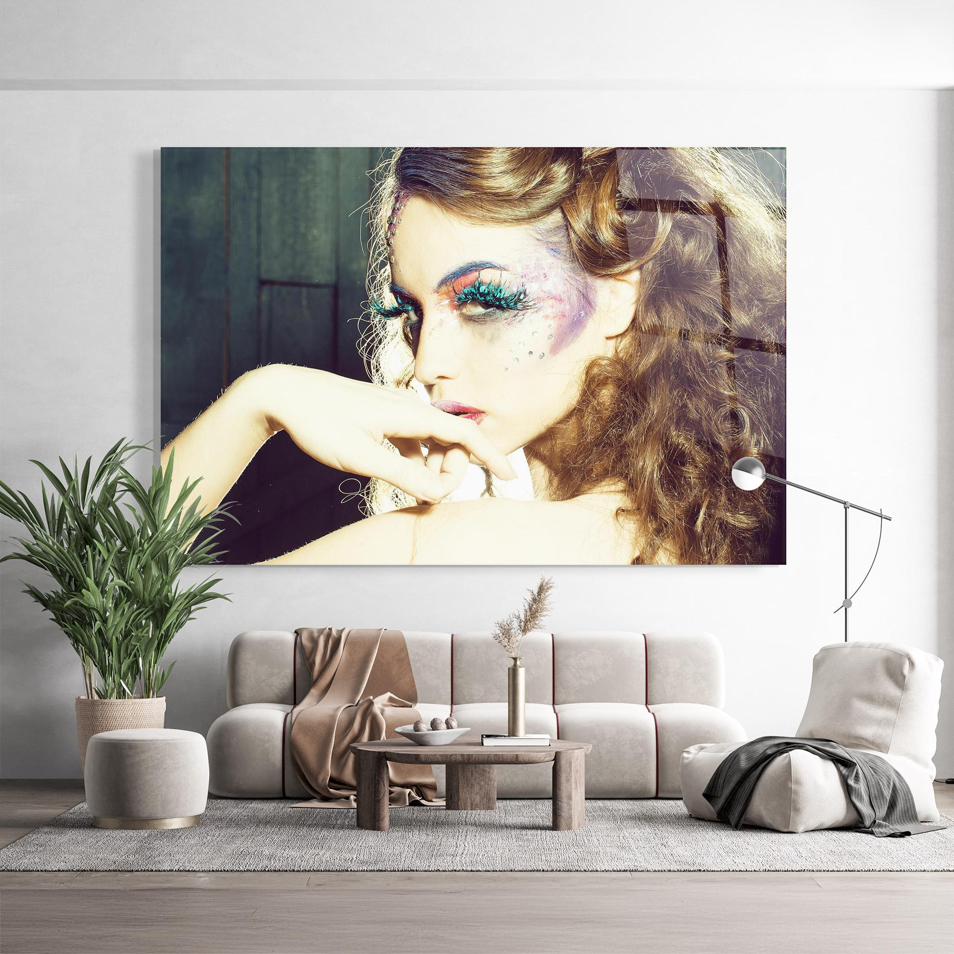 Üvegkép False Feather Eyelashes mockup 9