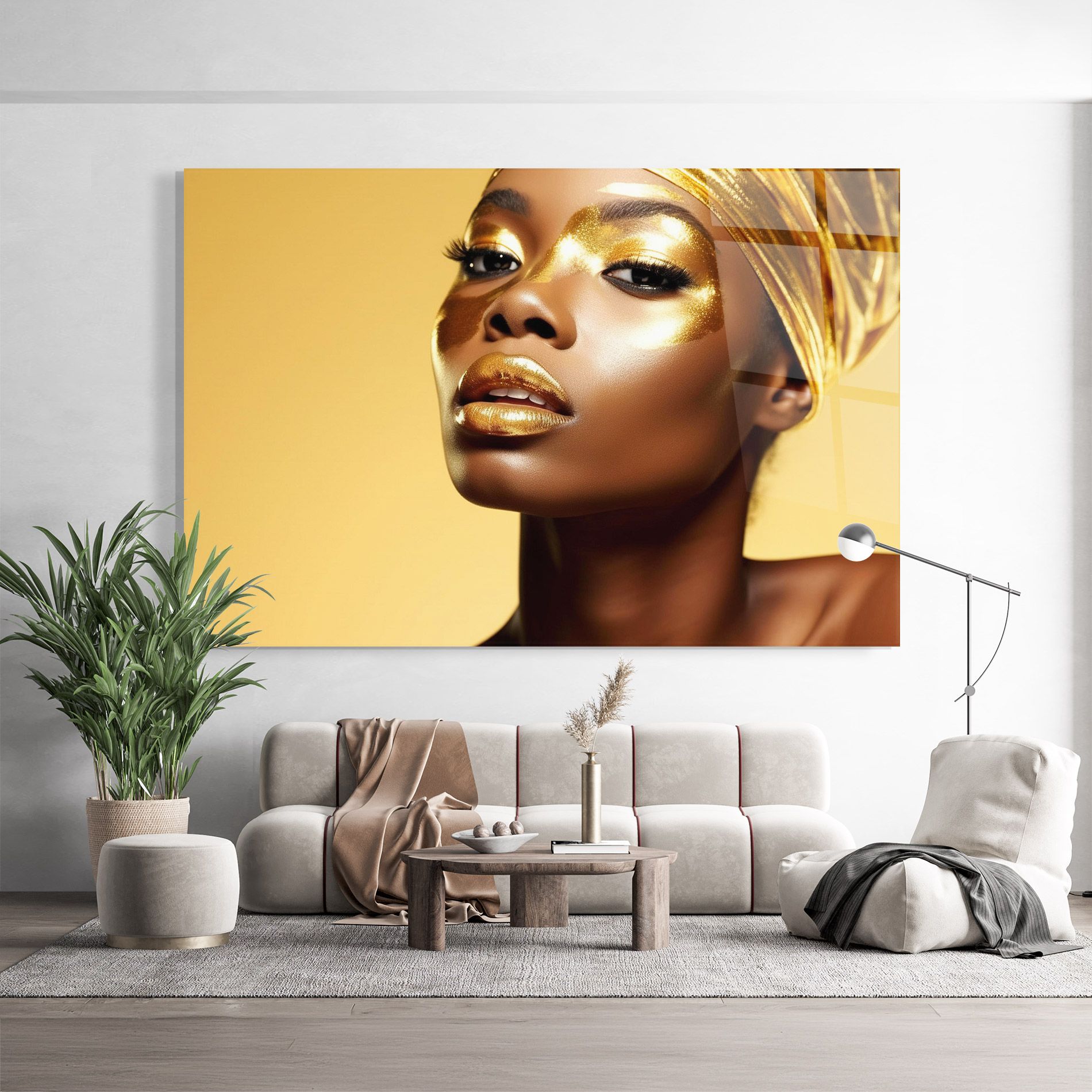 Gold Headdress mockup 9