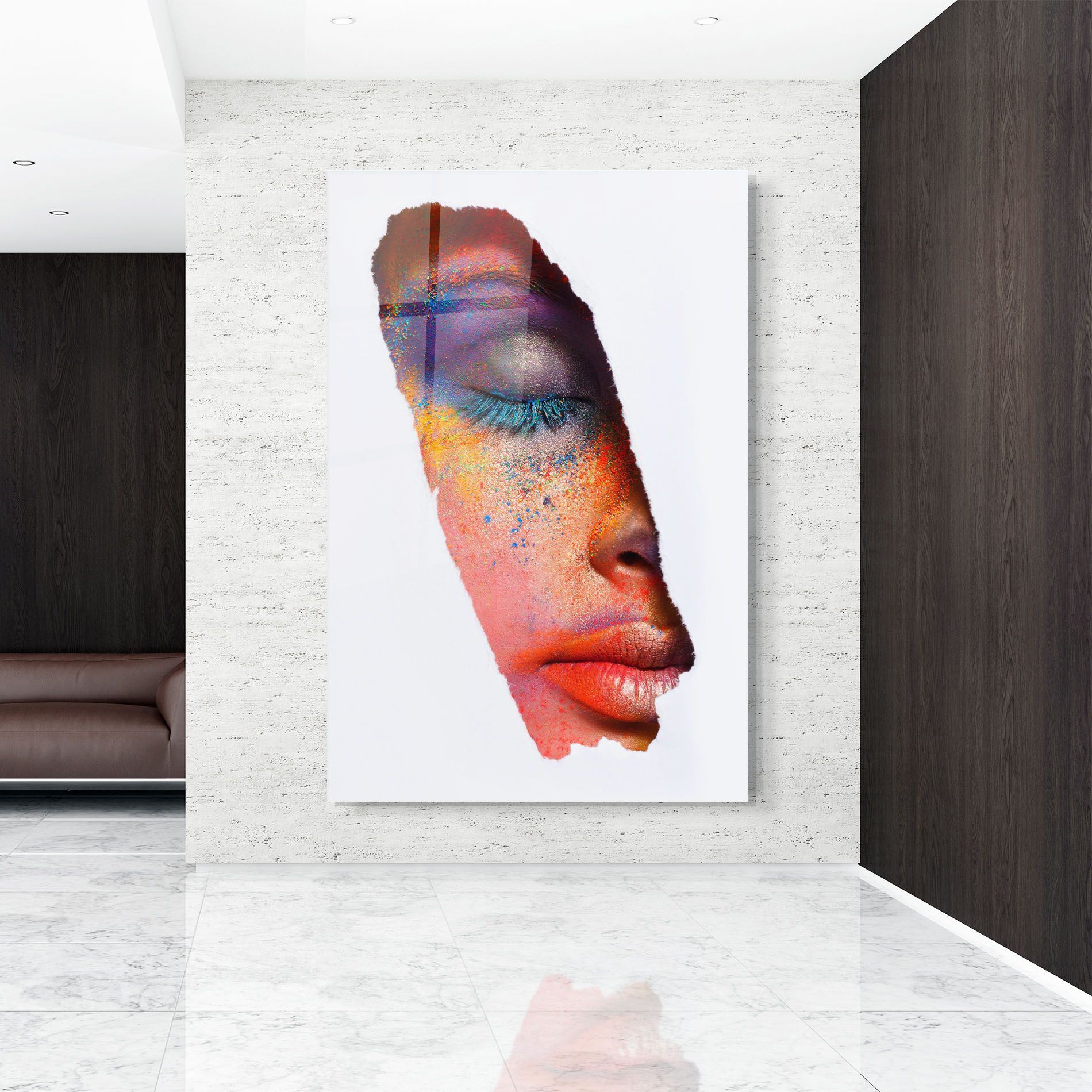 Blue Eyelashes mockup 9