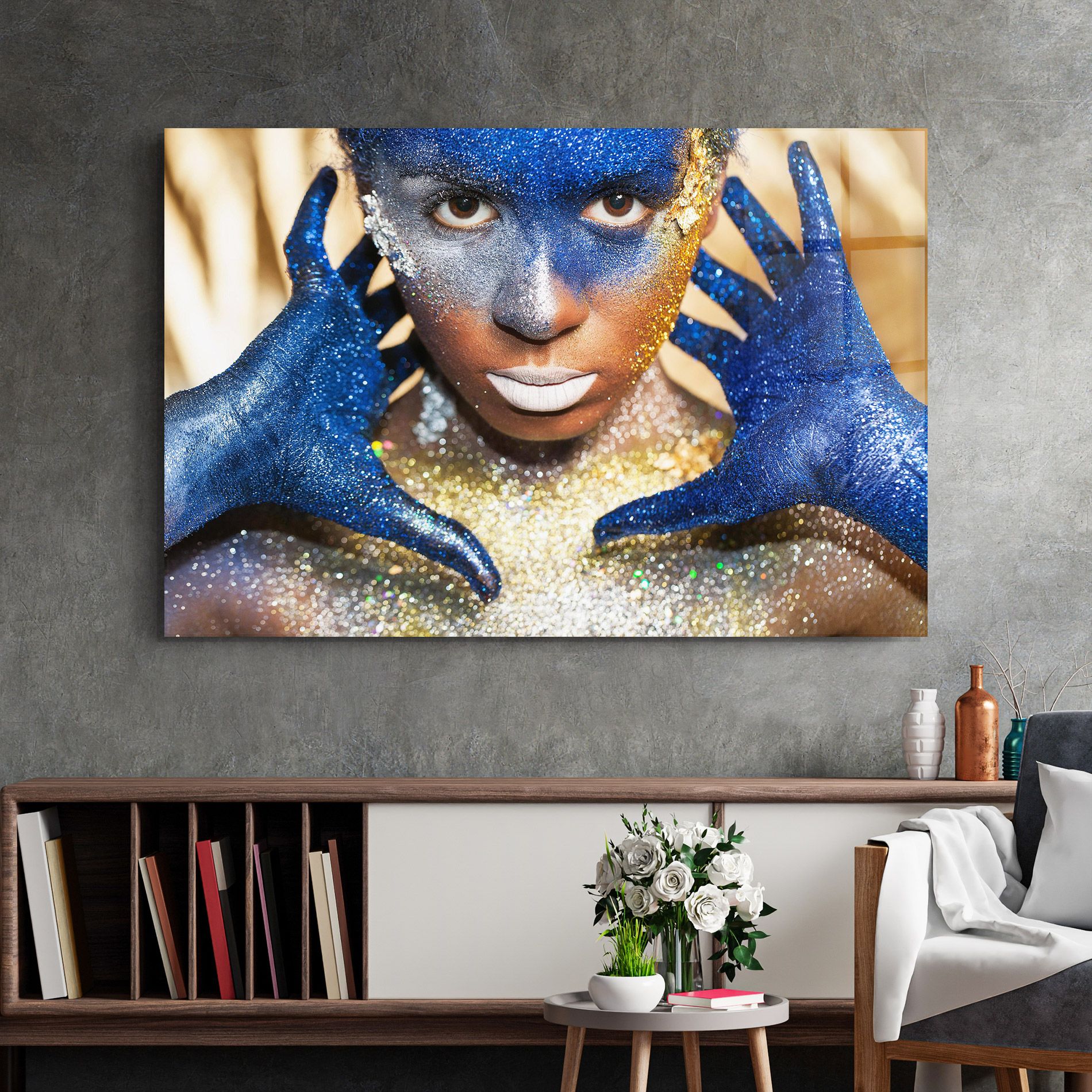 Glue Gold Glitter mockup 2