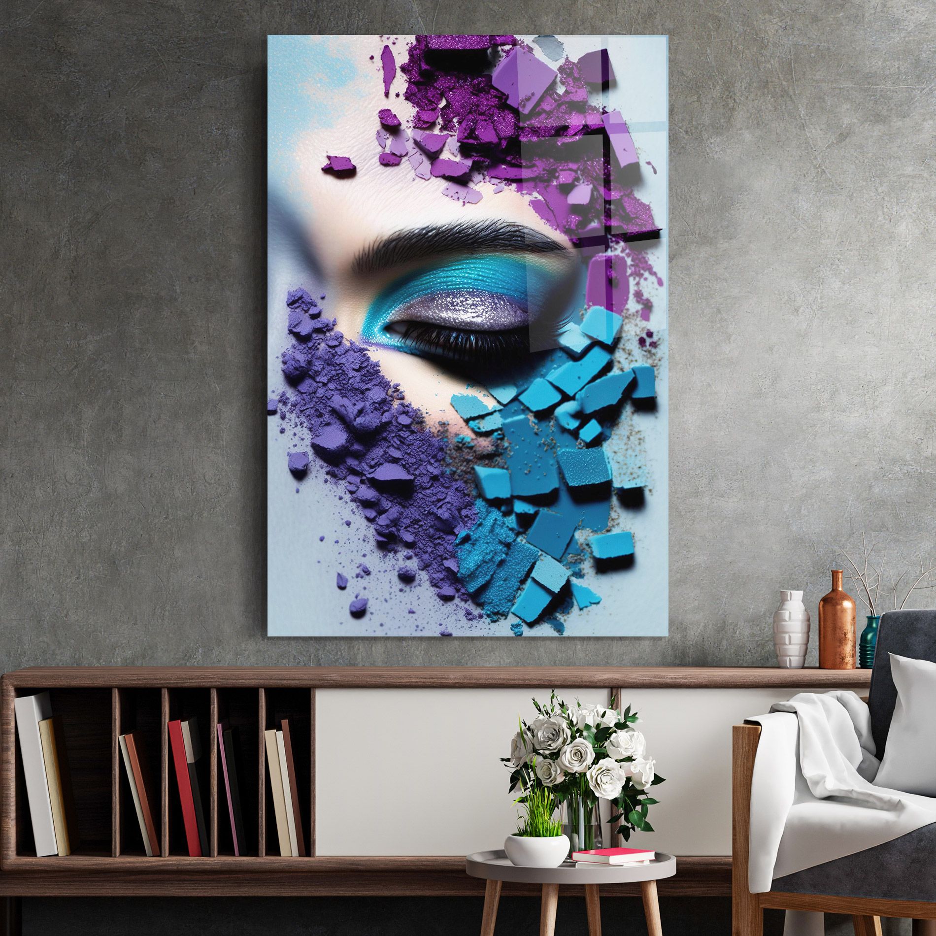 Crushed Neon Palette mockup 2