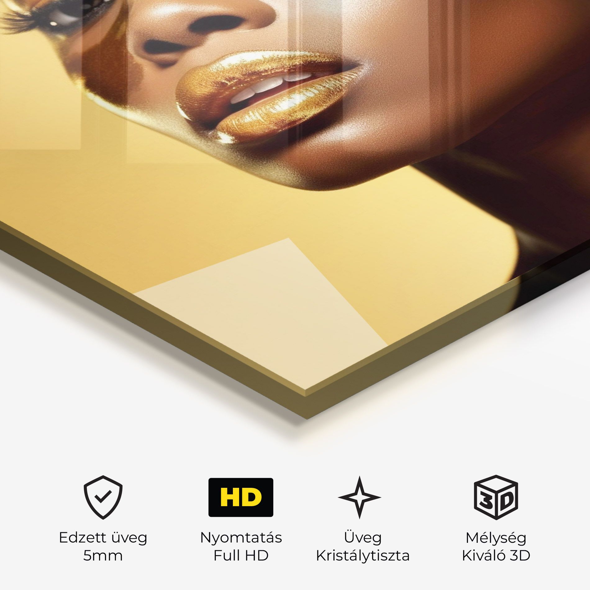 Gold Headdress mockup 3