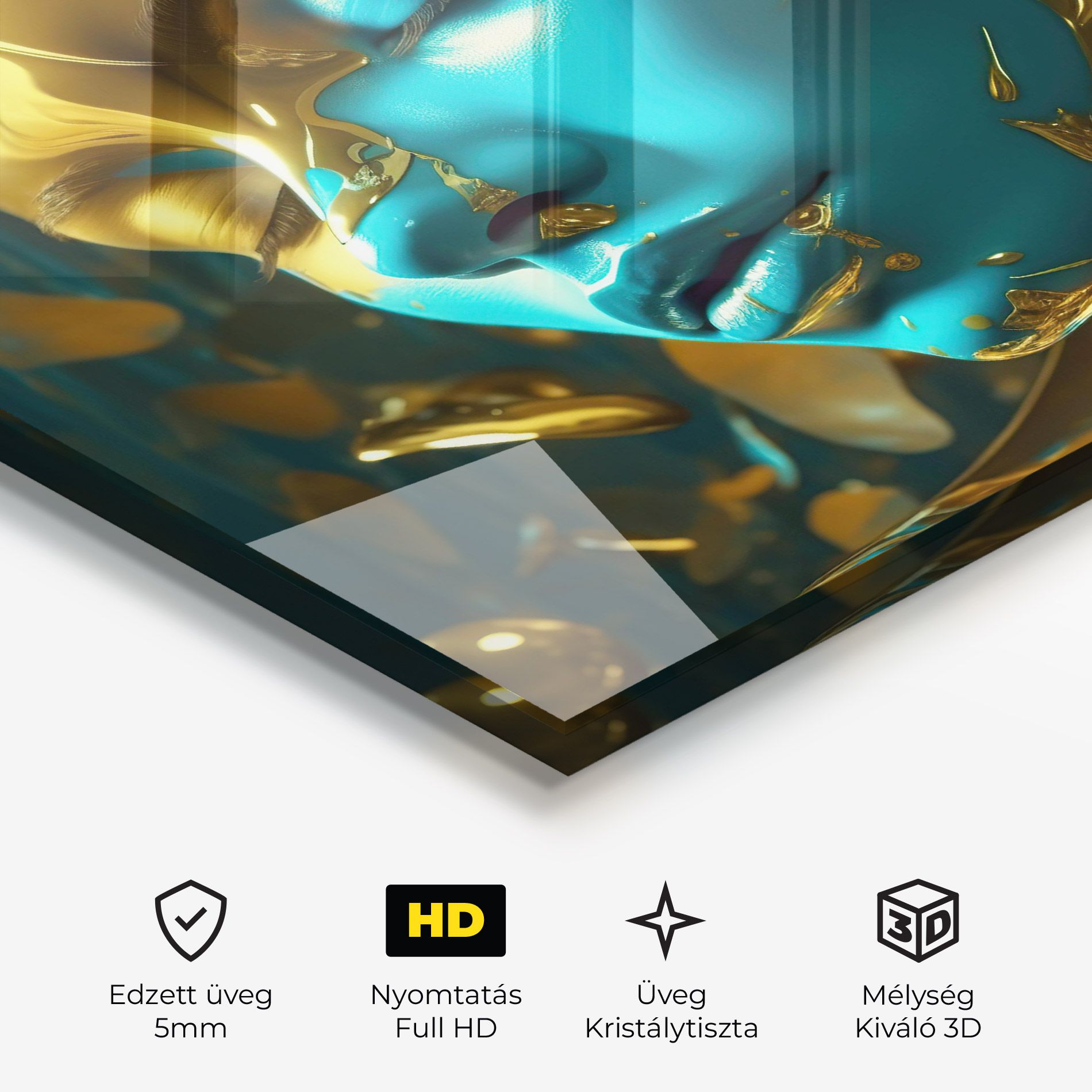 Golden Blue Makeup mockup 3