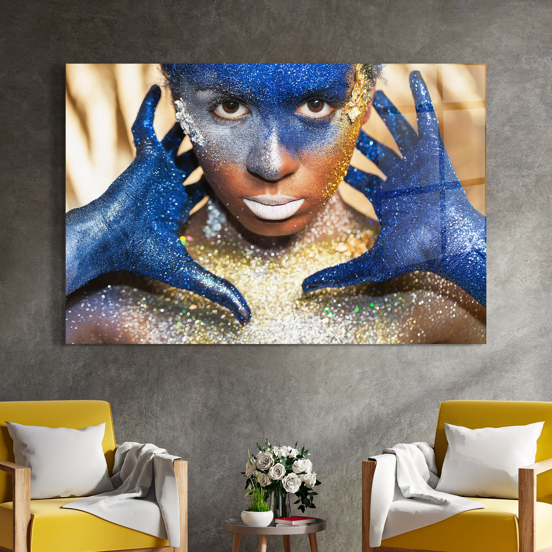 Glue Gold Glitter mockup 4