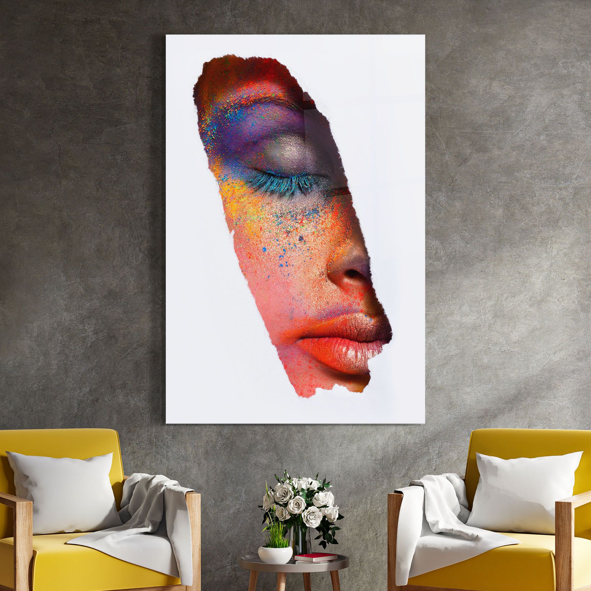 Blue Eyelashes mockup 4