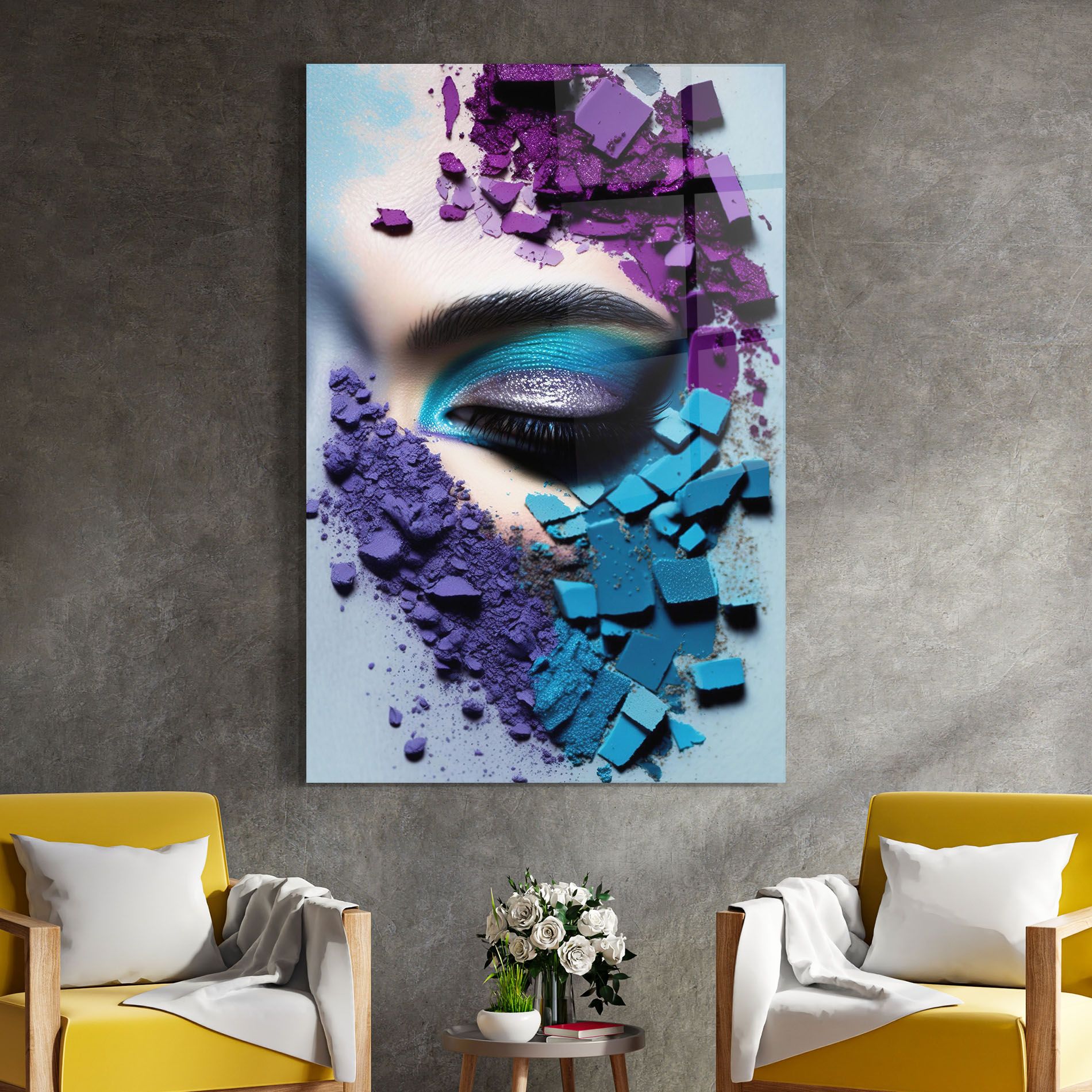 Crushed Neon Palette mockup 4