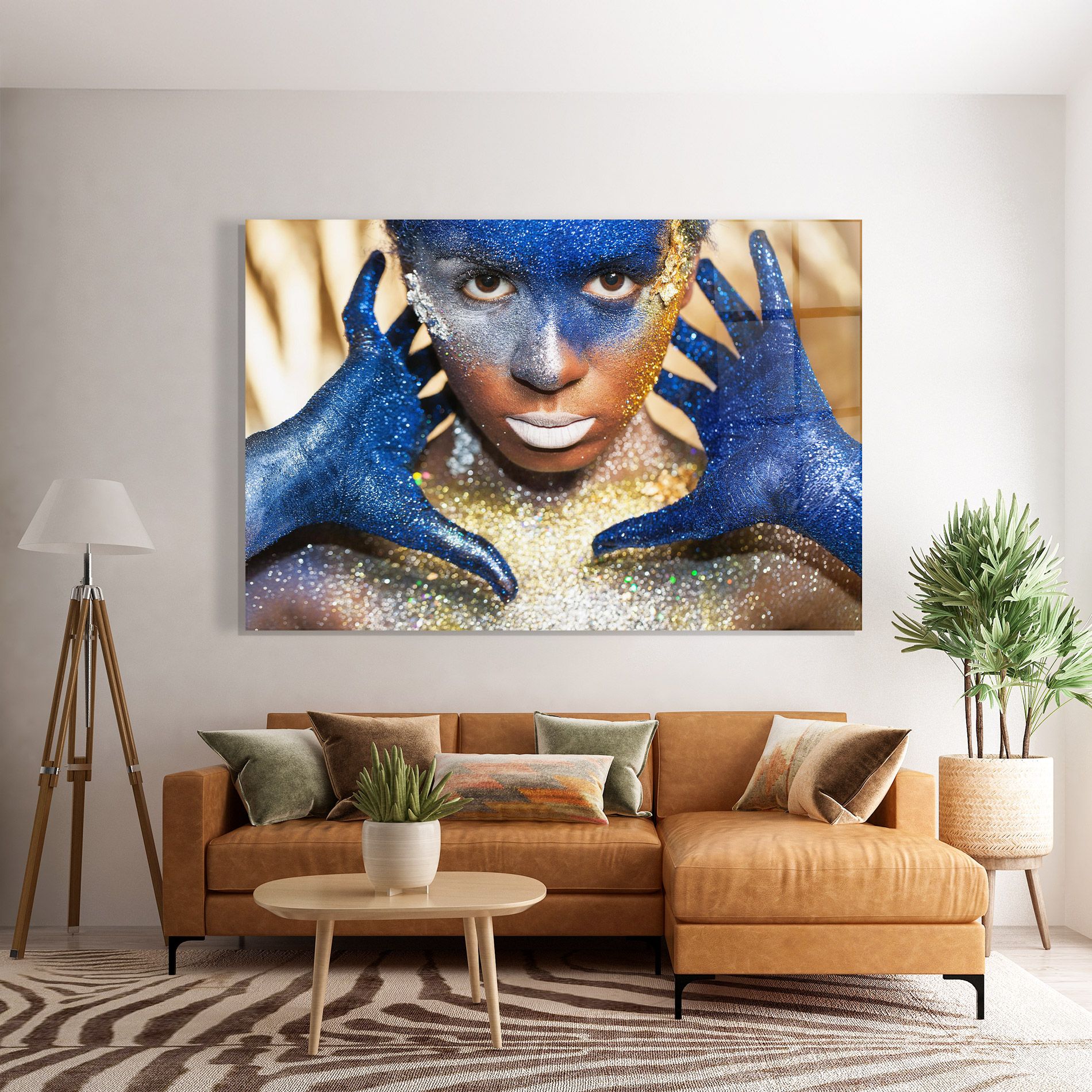 Glue Gold Glitter mockup 7