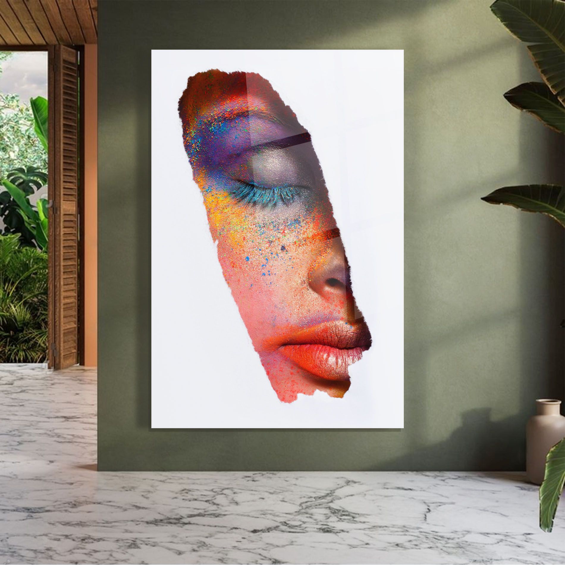 Blue Eyelashes mockup 7