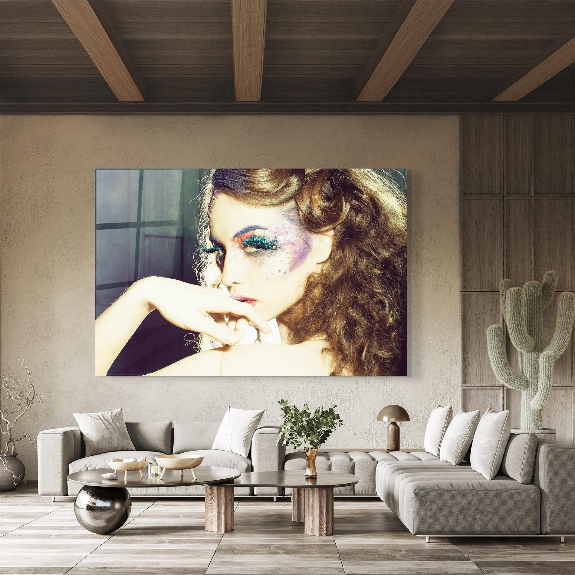 Üvegkép False Feather Eyelashes mockup 8