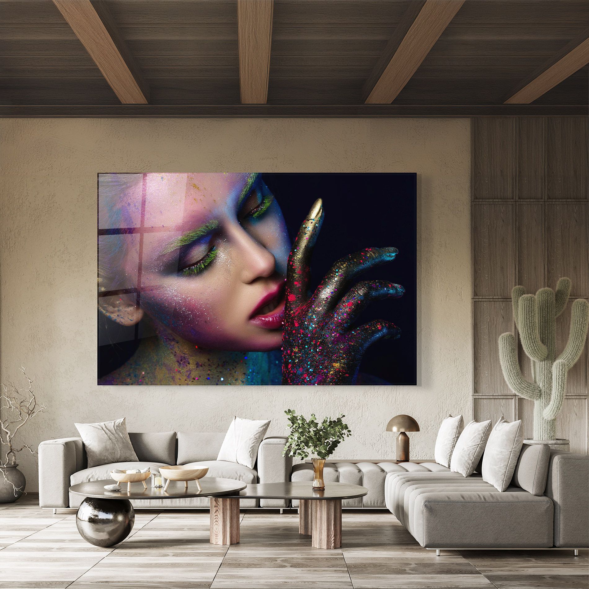 Green Eyelashes mockup 8