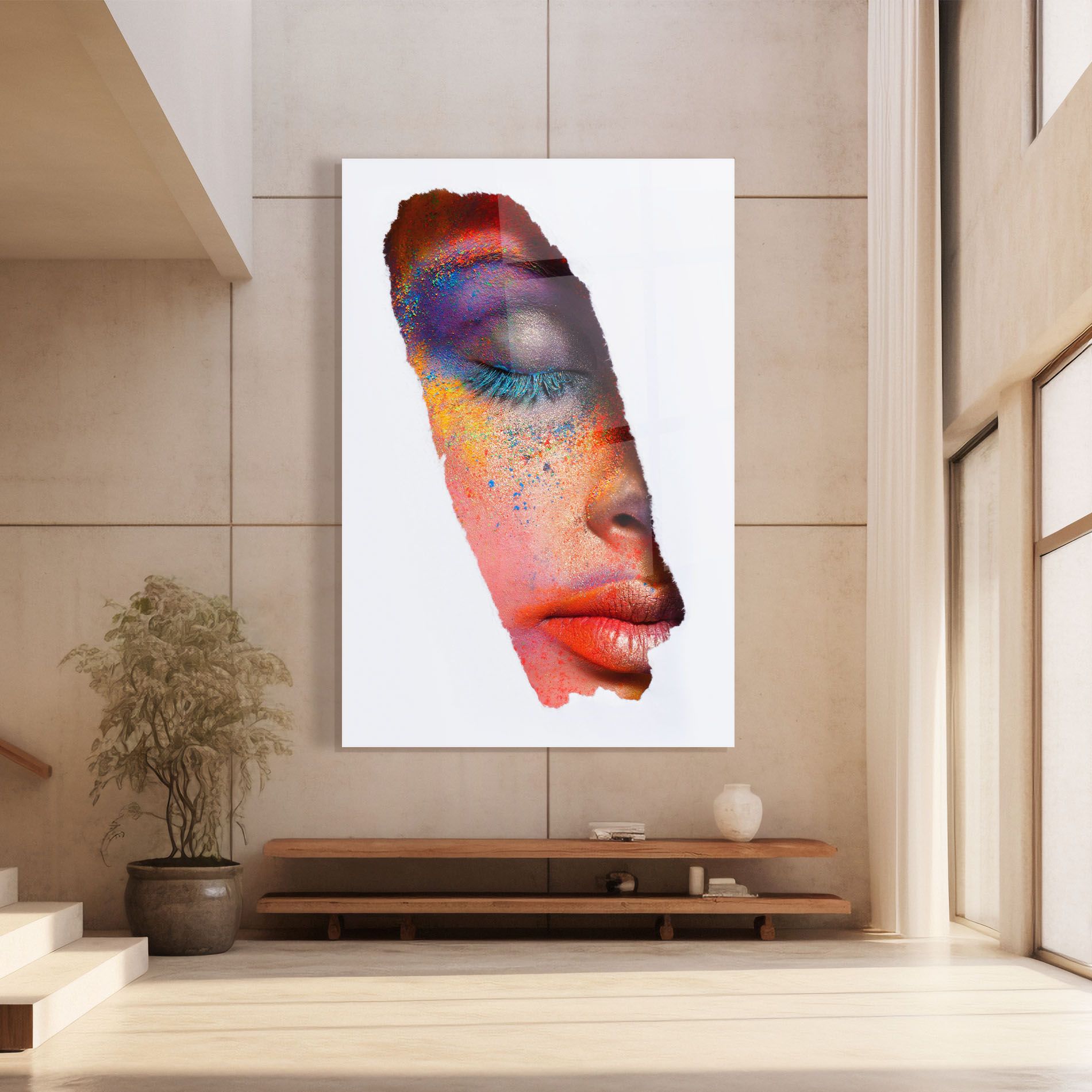 Blue Eyelashes mockup 8