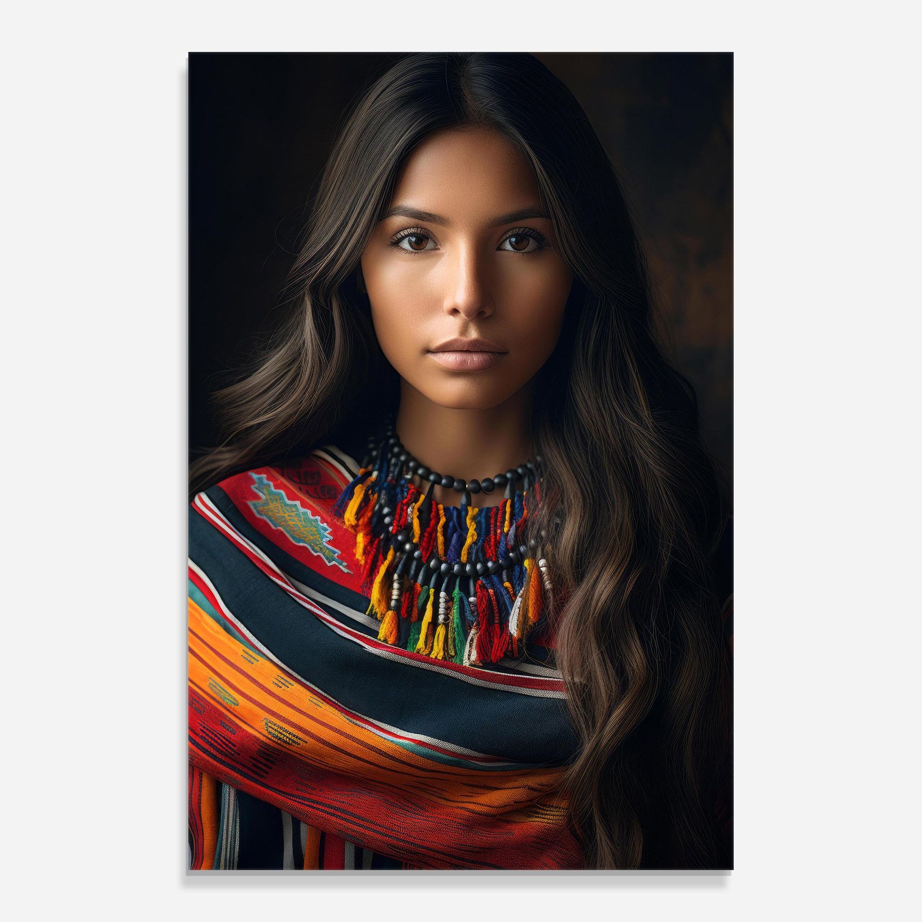 Colorful Scarf mockup 0