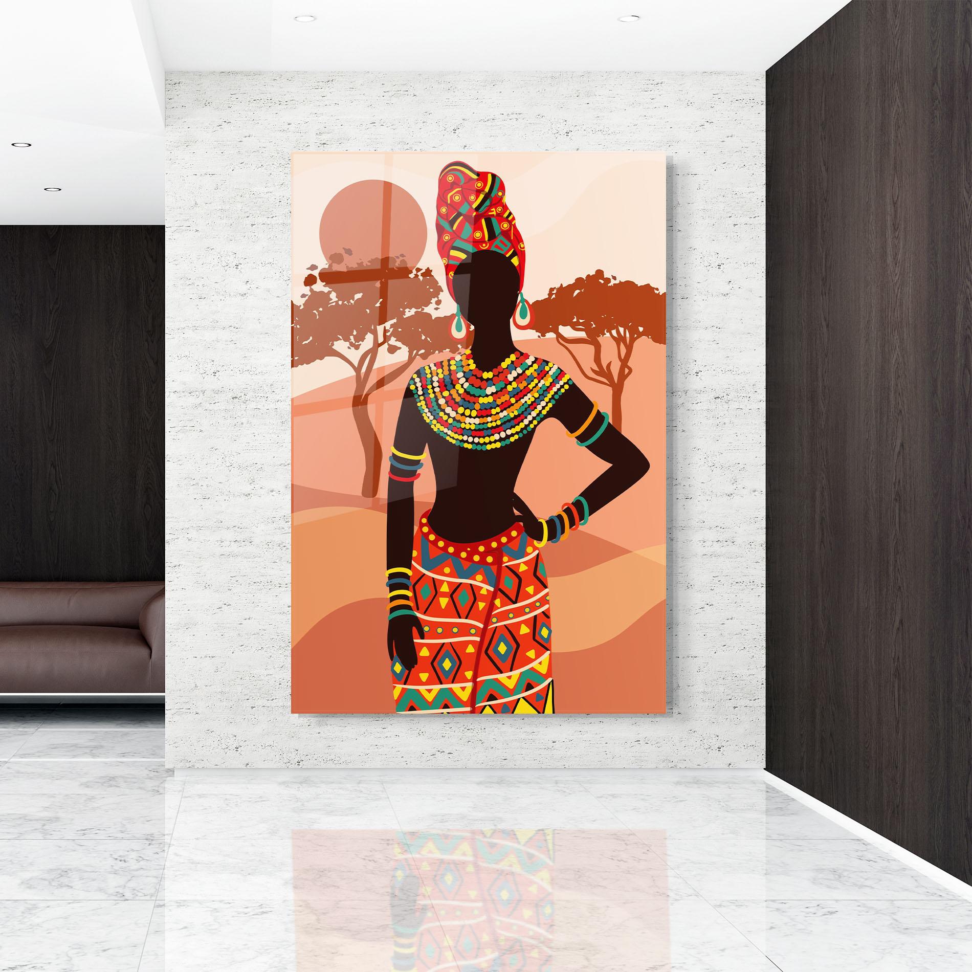 Üvegkép Traditional Clothes mockup 9