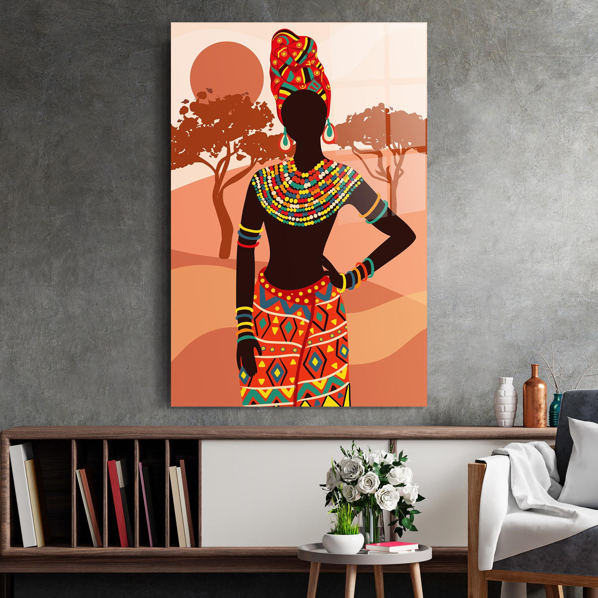 Üvegkép Traditional Clothes mockup 2