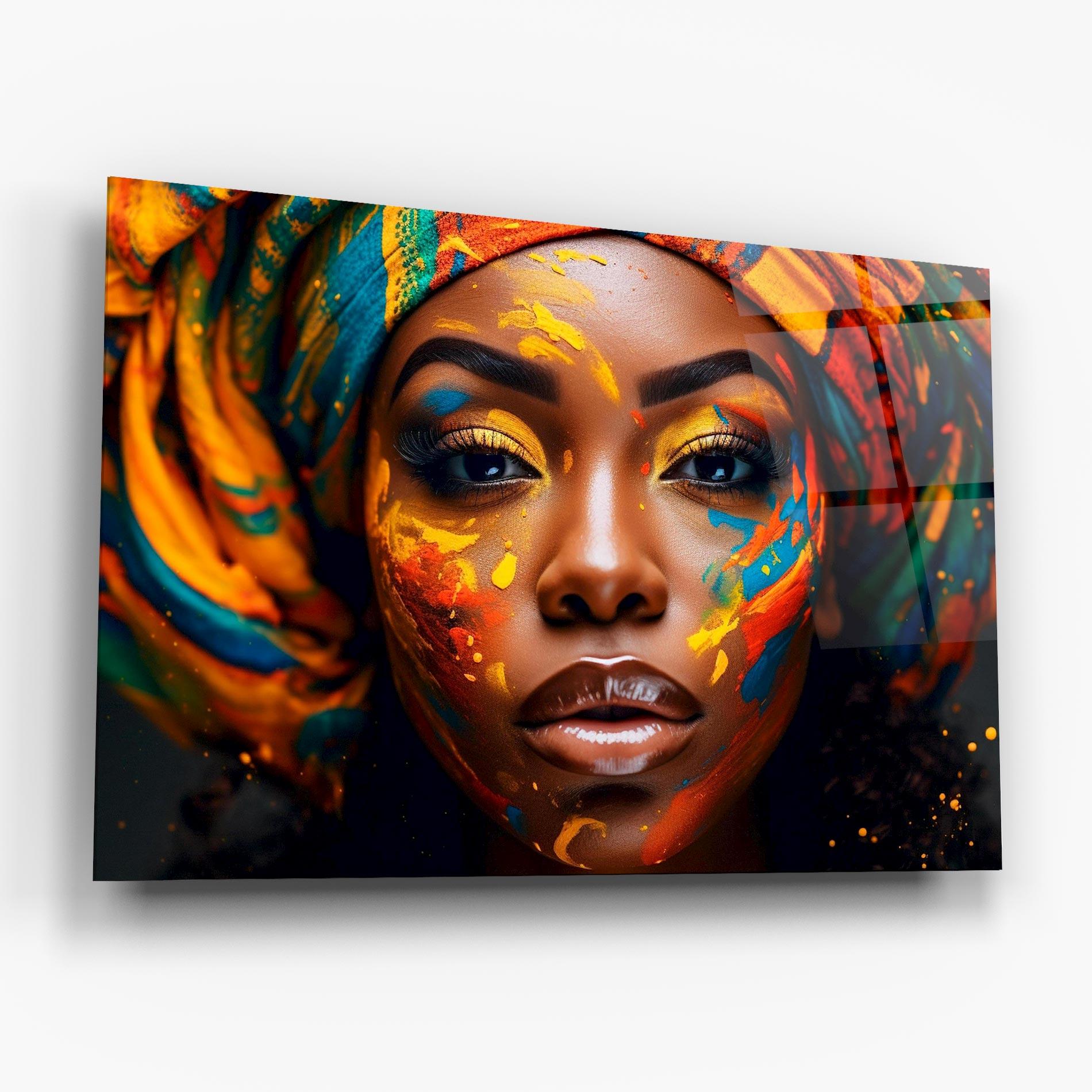 Üvegkép Creative Makeup Art mockup 6