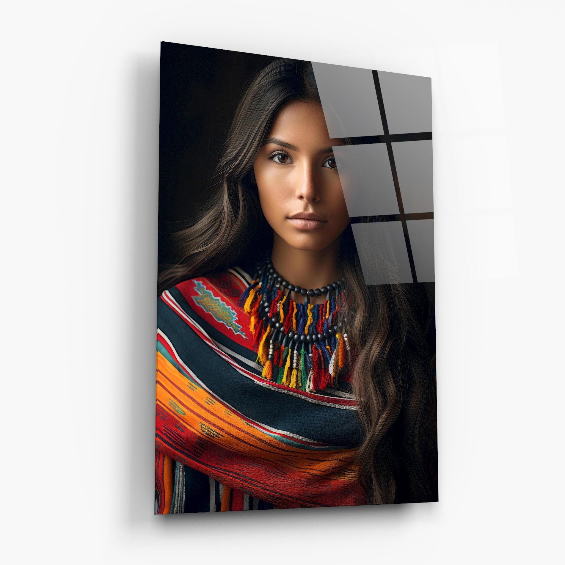 Colorful Scarf mockup 6