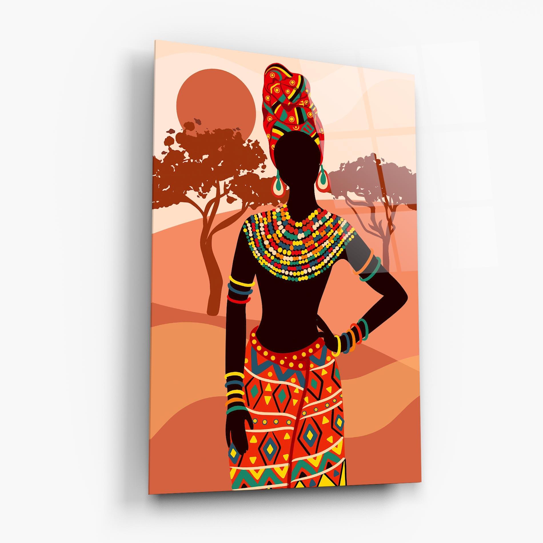 Üvegkép Traditional Clothes mockup 6