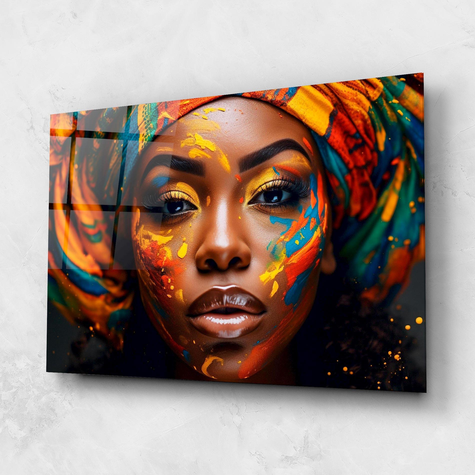 Üvegkép Creative Makeup Art mockup 1