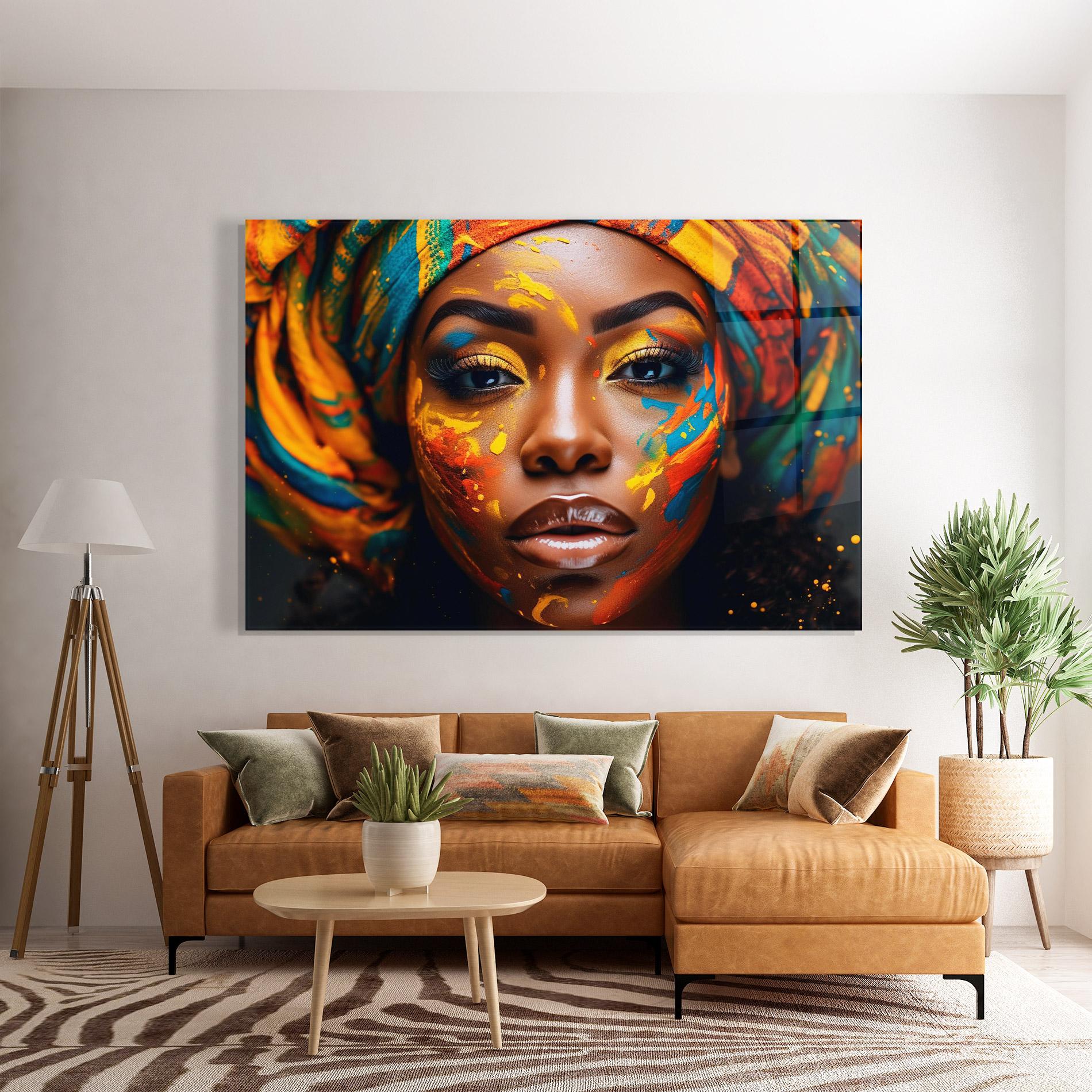 Üvegkép Creative Makeup Art mockup 7