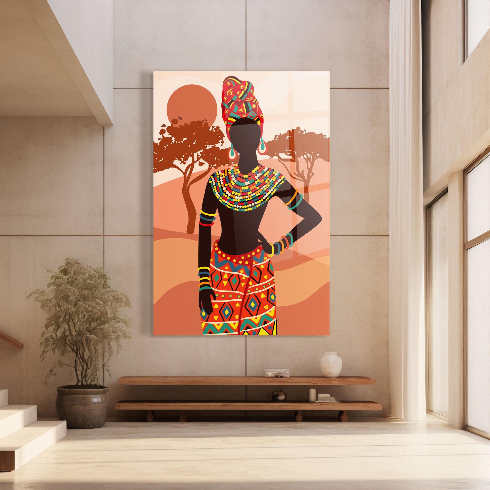 Üvegkép Traditional Clothes mockup 8