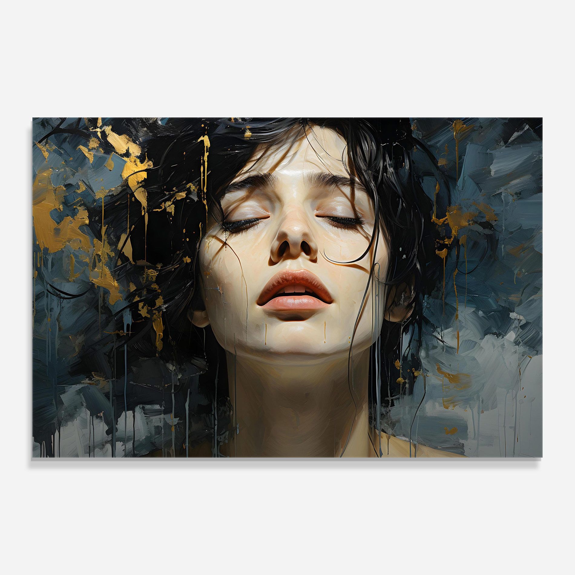 Close Up Closed Eyes mockup 0