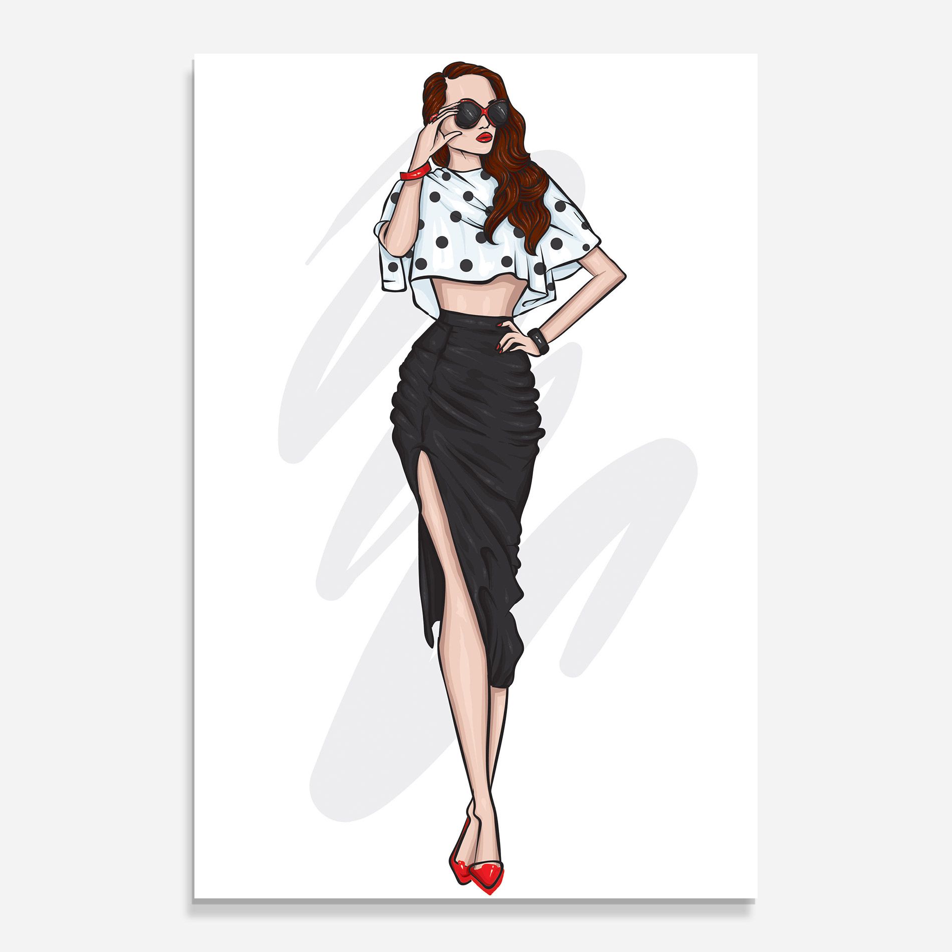 Black Skirt Diva mockup 0