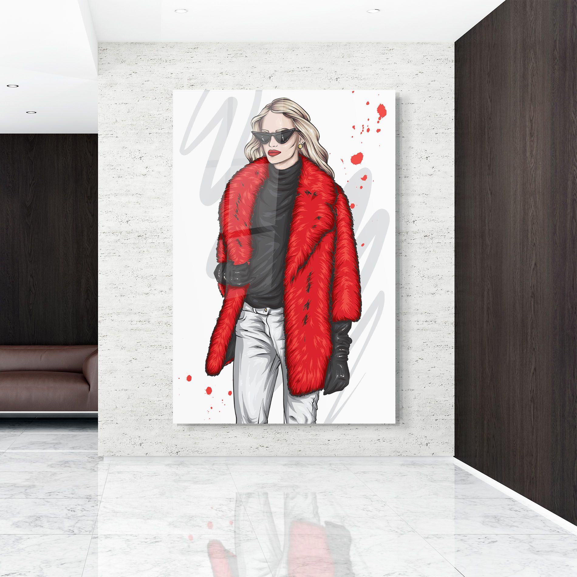 Black Blouse Woman mockup 9