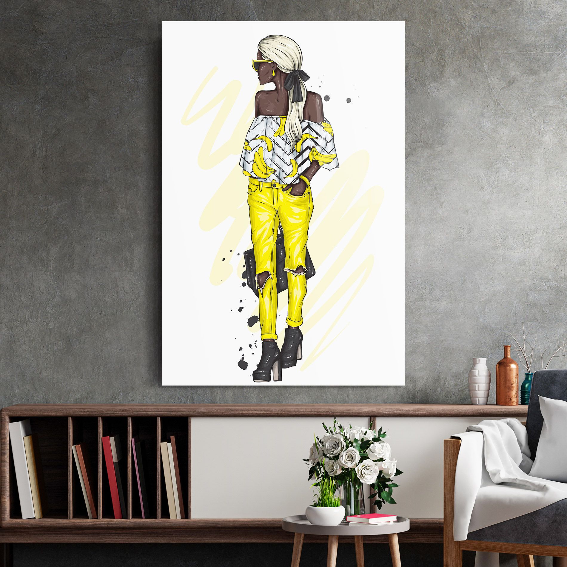 Banana Blouse mockup 2