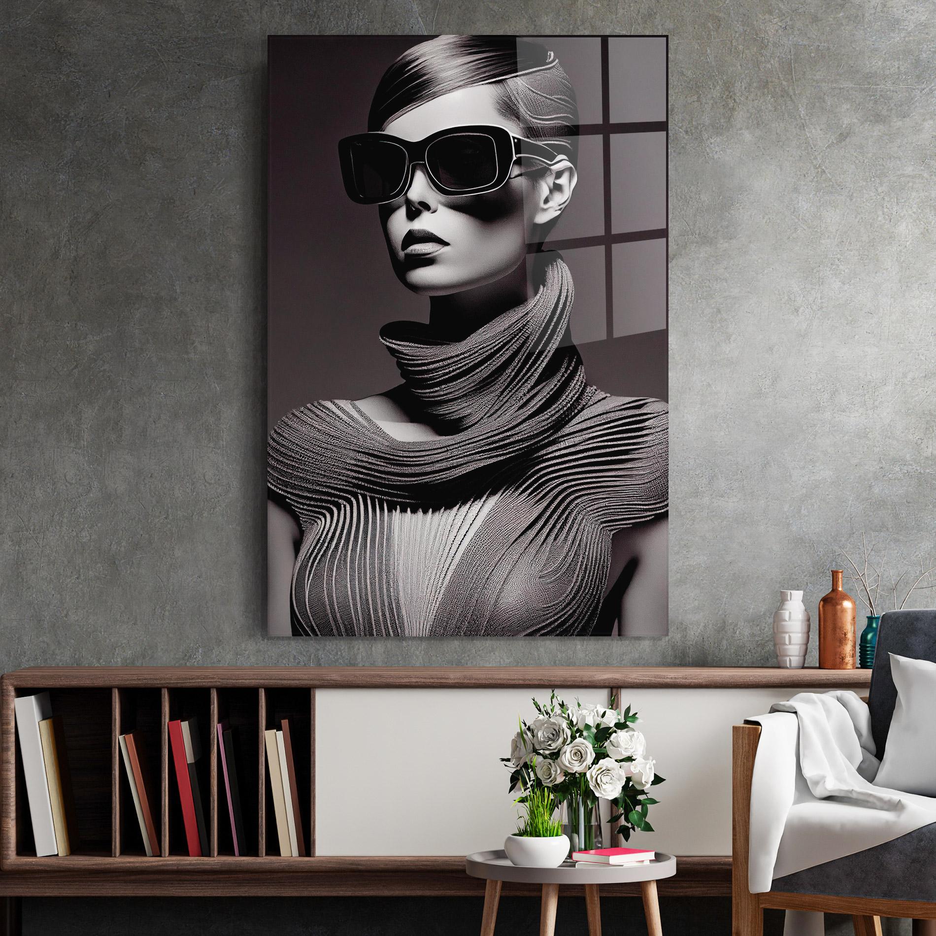 Üvegkép Fantasy Girl mockup 2