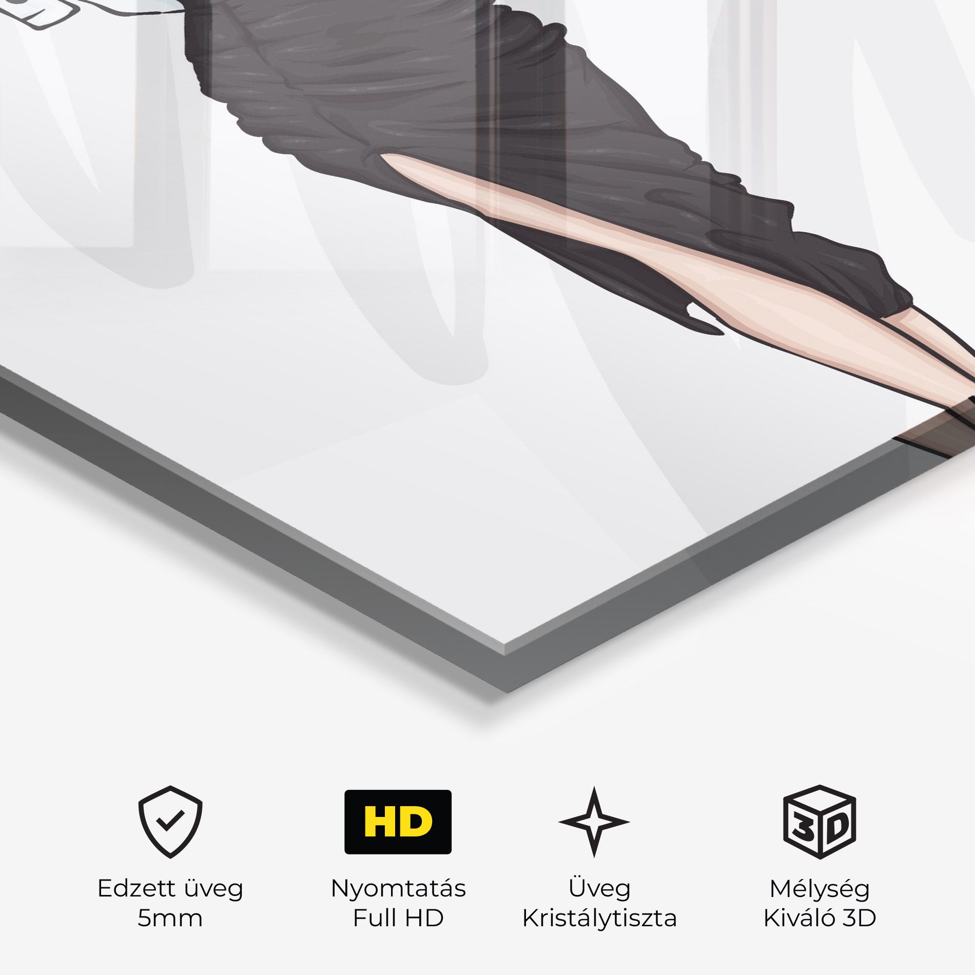 Black Skirt Diva mockup 3