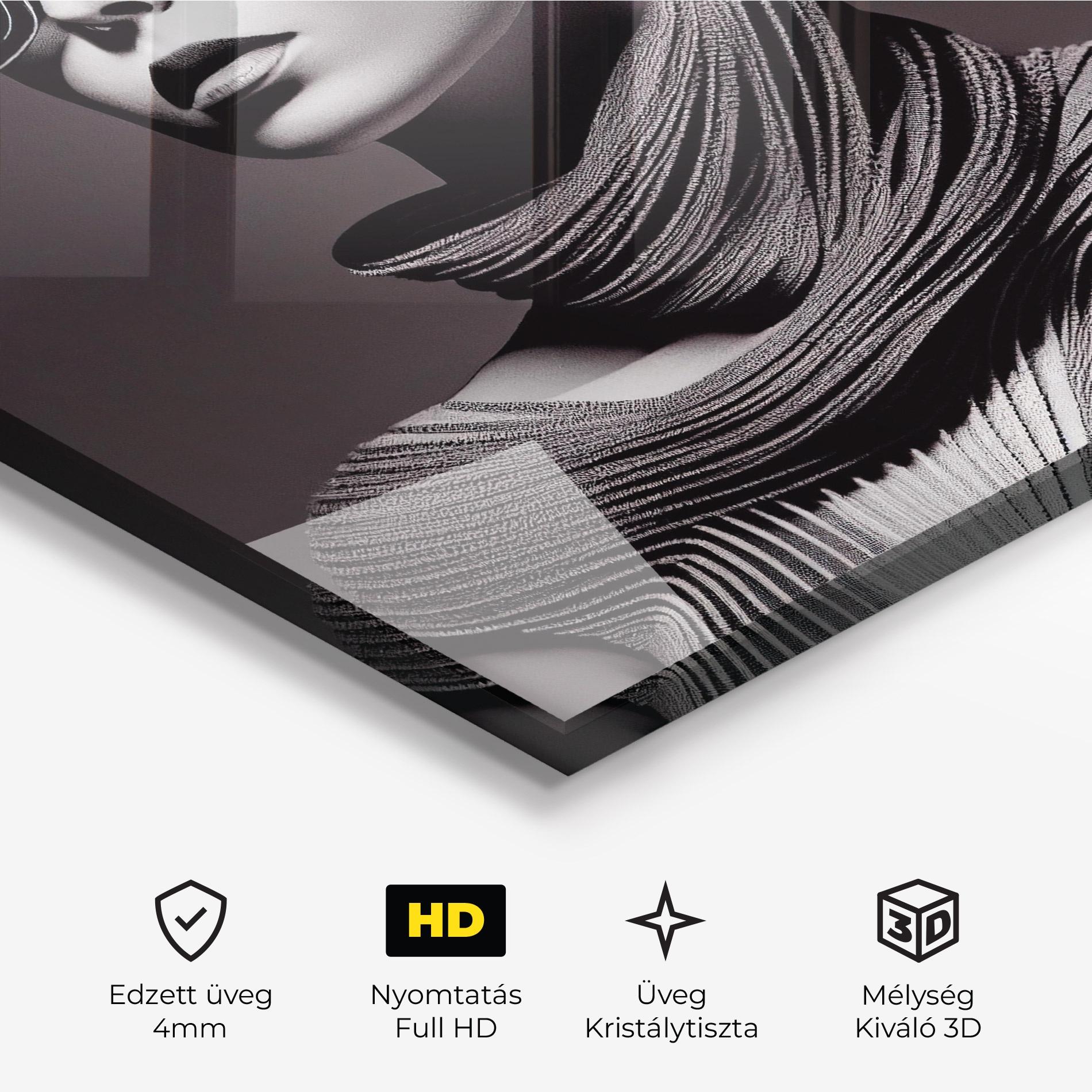 Üvegkép Fantasy Girl mockup 3