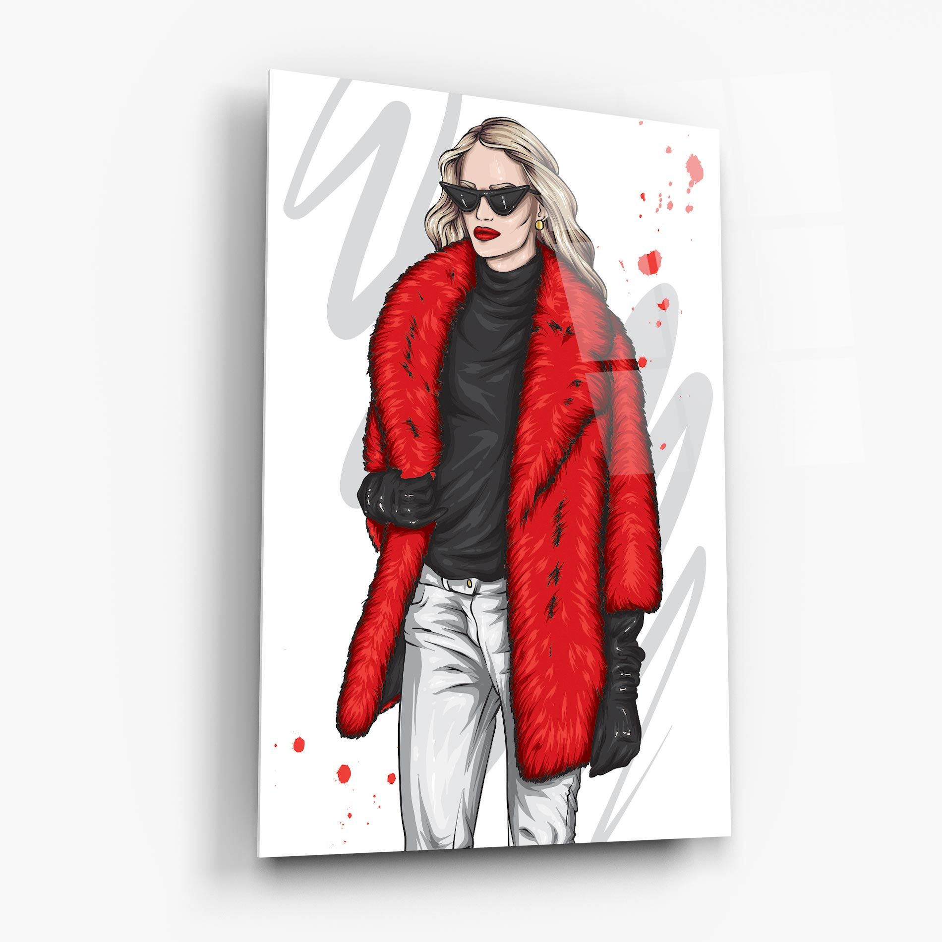 Black Blouse Woman mockup 6