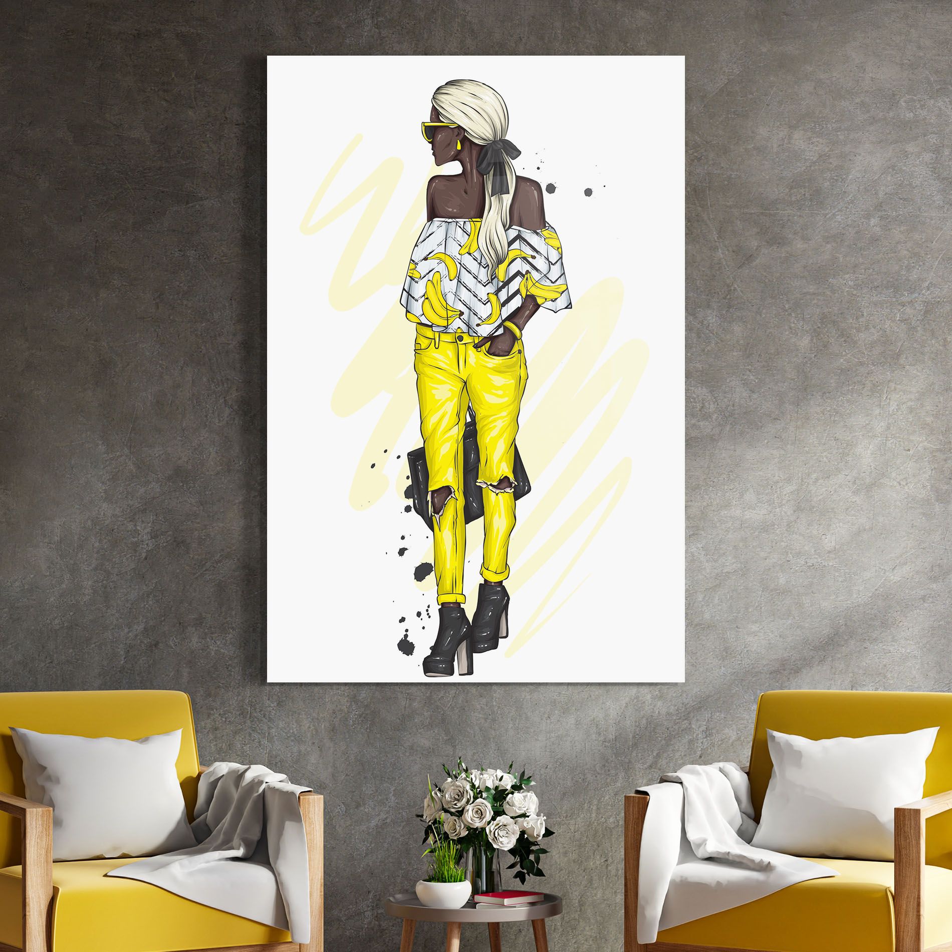 Banana Blouse mockup 4