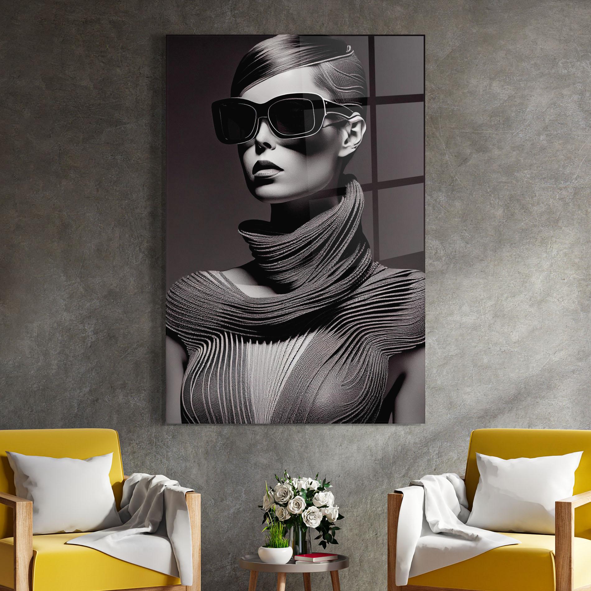 Üvegkép Fantasy Girl mockup 4