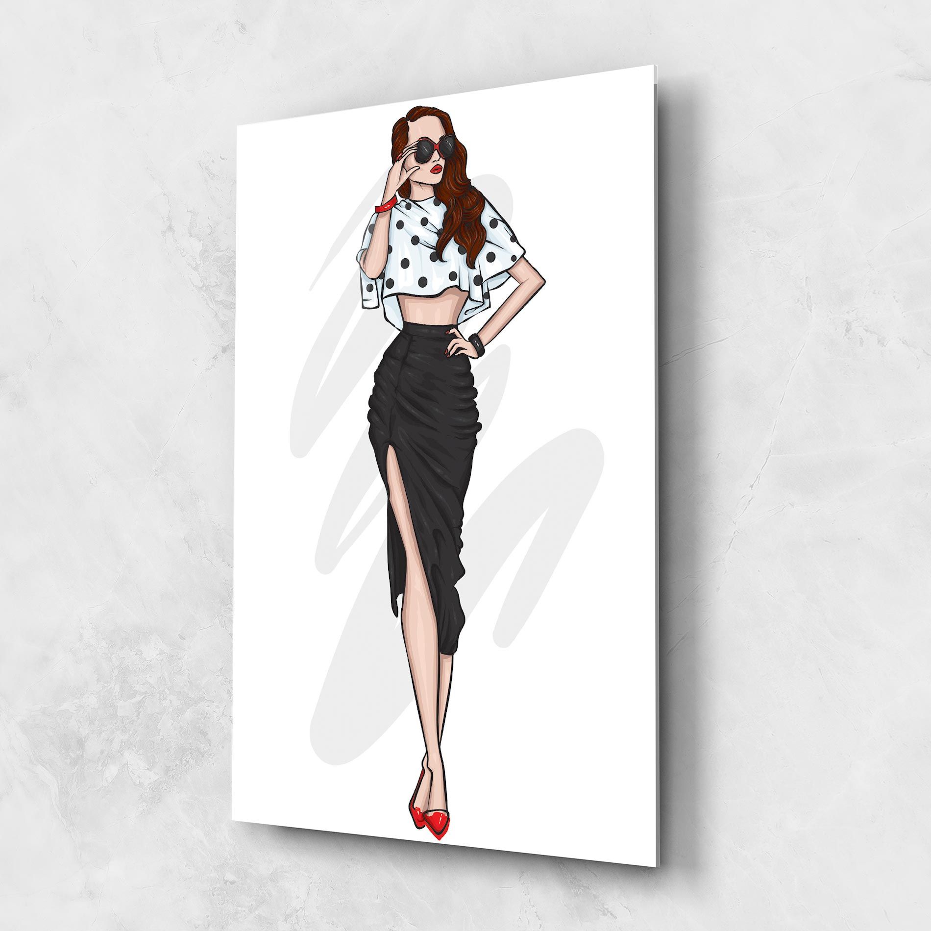 Black Skirt Diva mockup 1