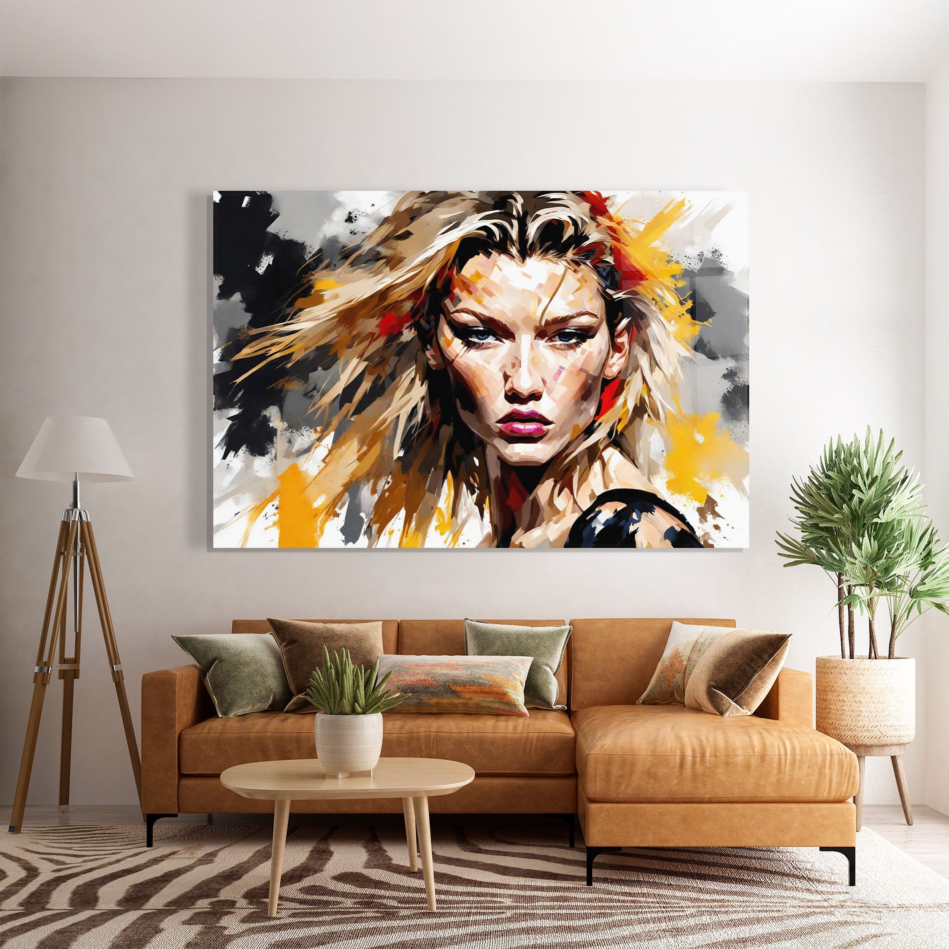 Blond Hair Splash mockup 7